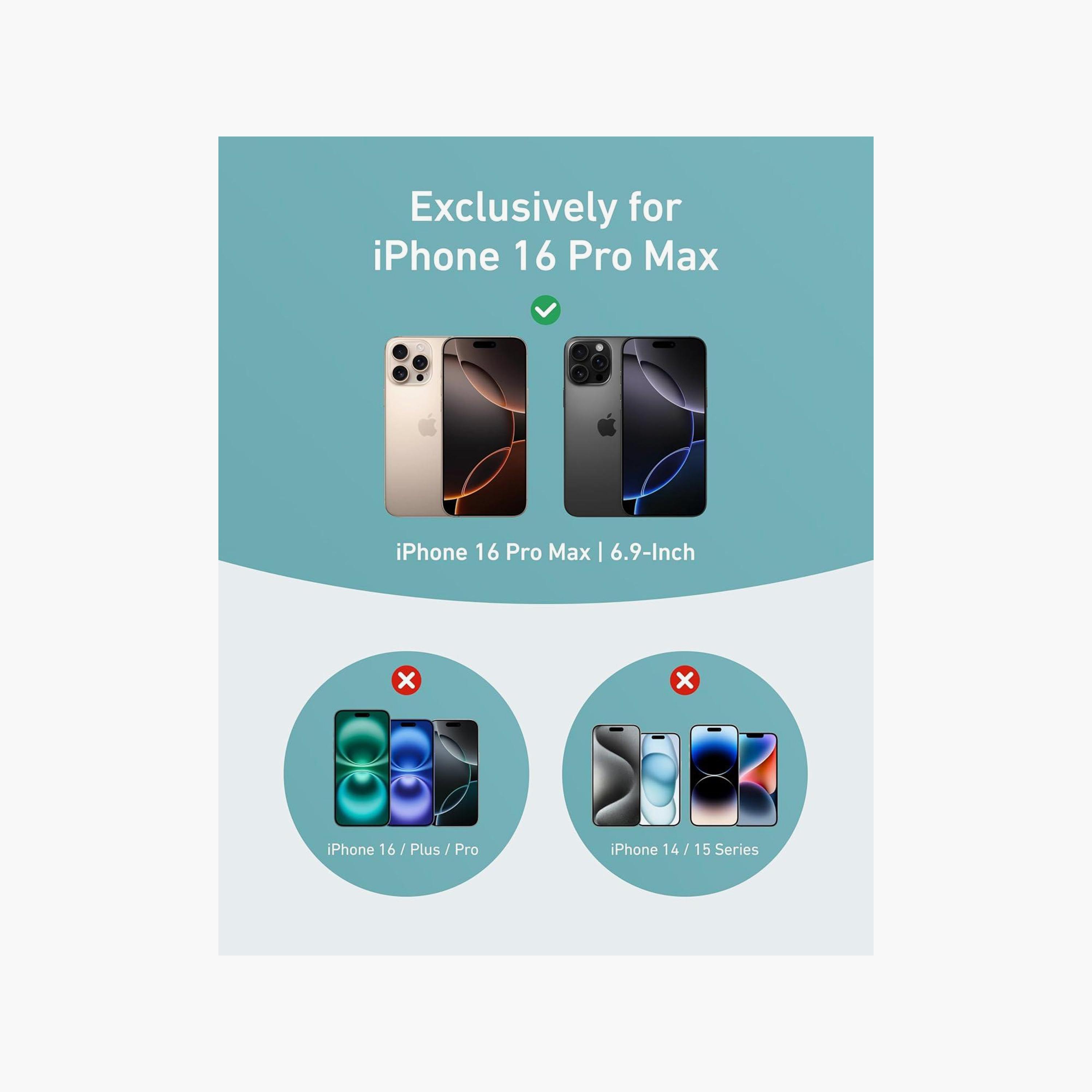 Anker MagGo Magnetic Case for iPhone 16 Pro Max with 360 Ring Stand Shockproof MagSafe|A90H1H1C-electronics-accessories-mobileaccesories-image-7