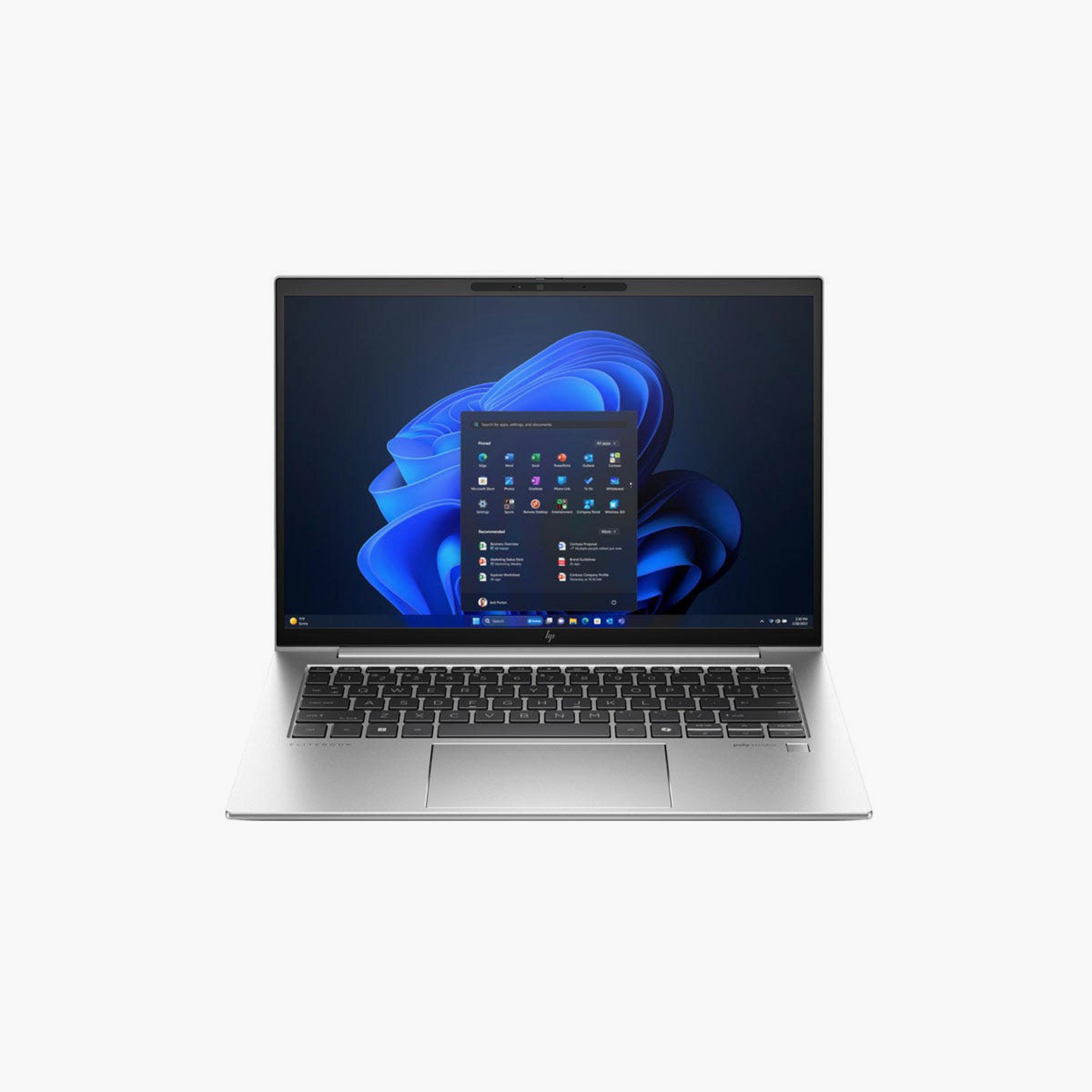 إتش بي إيليت بوك 840 G11 انتل كور ألترا 7 14" RAM 16 ج SSD 512 ج وين11 برو + ماوس ولوحة مفاتيح وشاشة-electronics-laptops-image-2