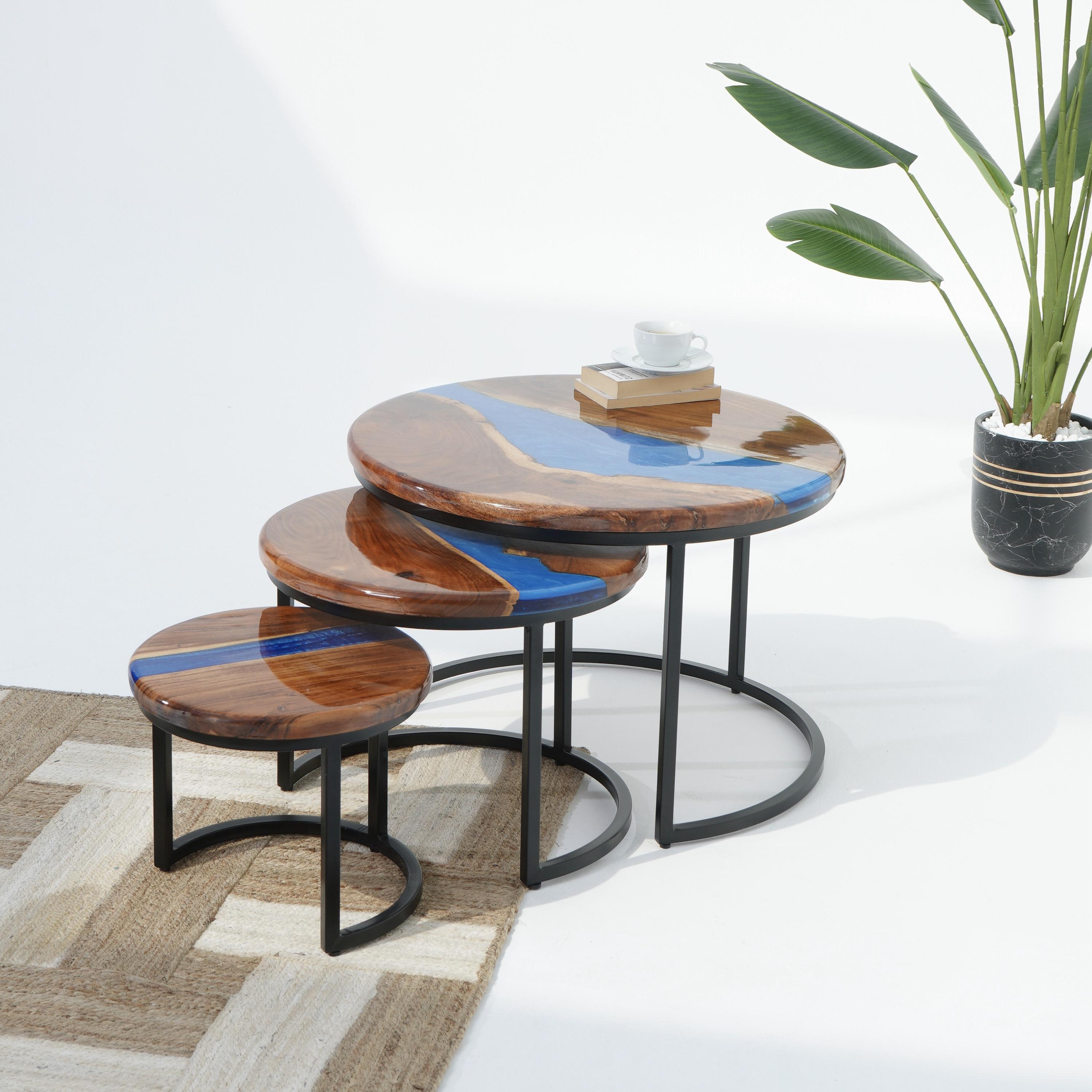 Art and Craft Nesting Tables - Set of 3