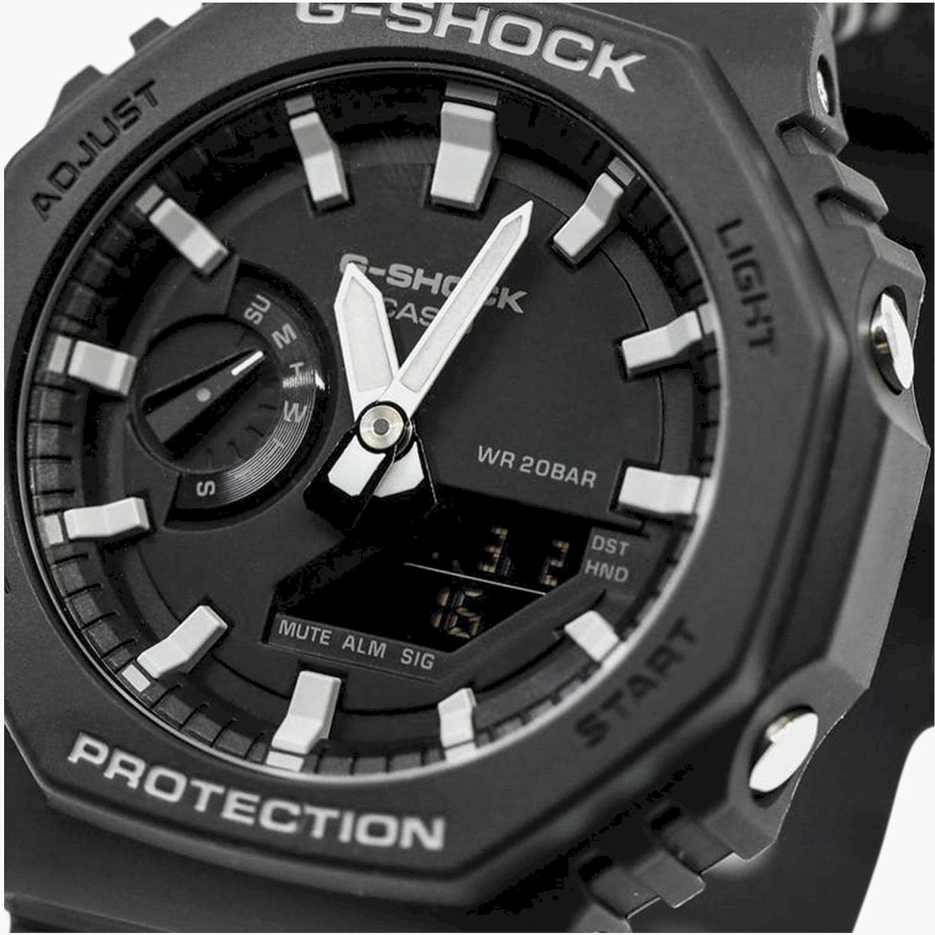 G-SHOCK ساعة رجالية أسود تناظري/رقمي بسوار كربون GA-2100-1ADR-men-watchesandjewellery-watches-image-2