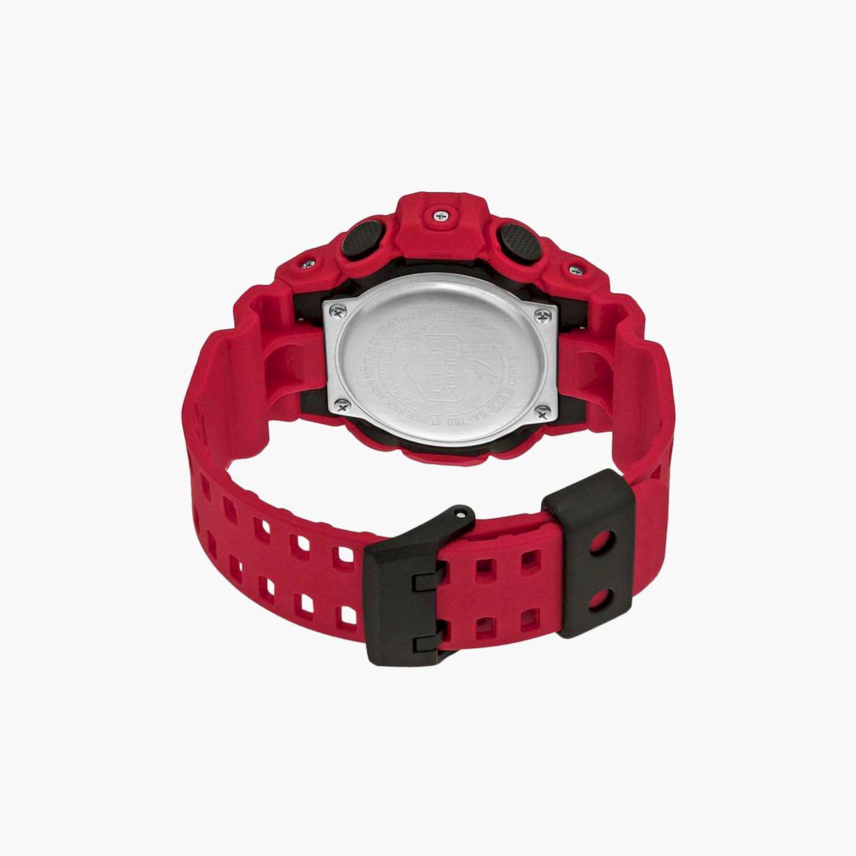 ساعة كاسيو جي شوك للرجال أحمر تناظري/رقمي بسوار من الراتنج GA-700-4ADR-men-watchesandjewellery-watches-image-4