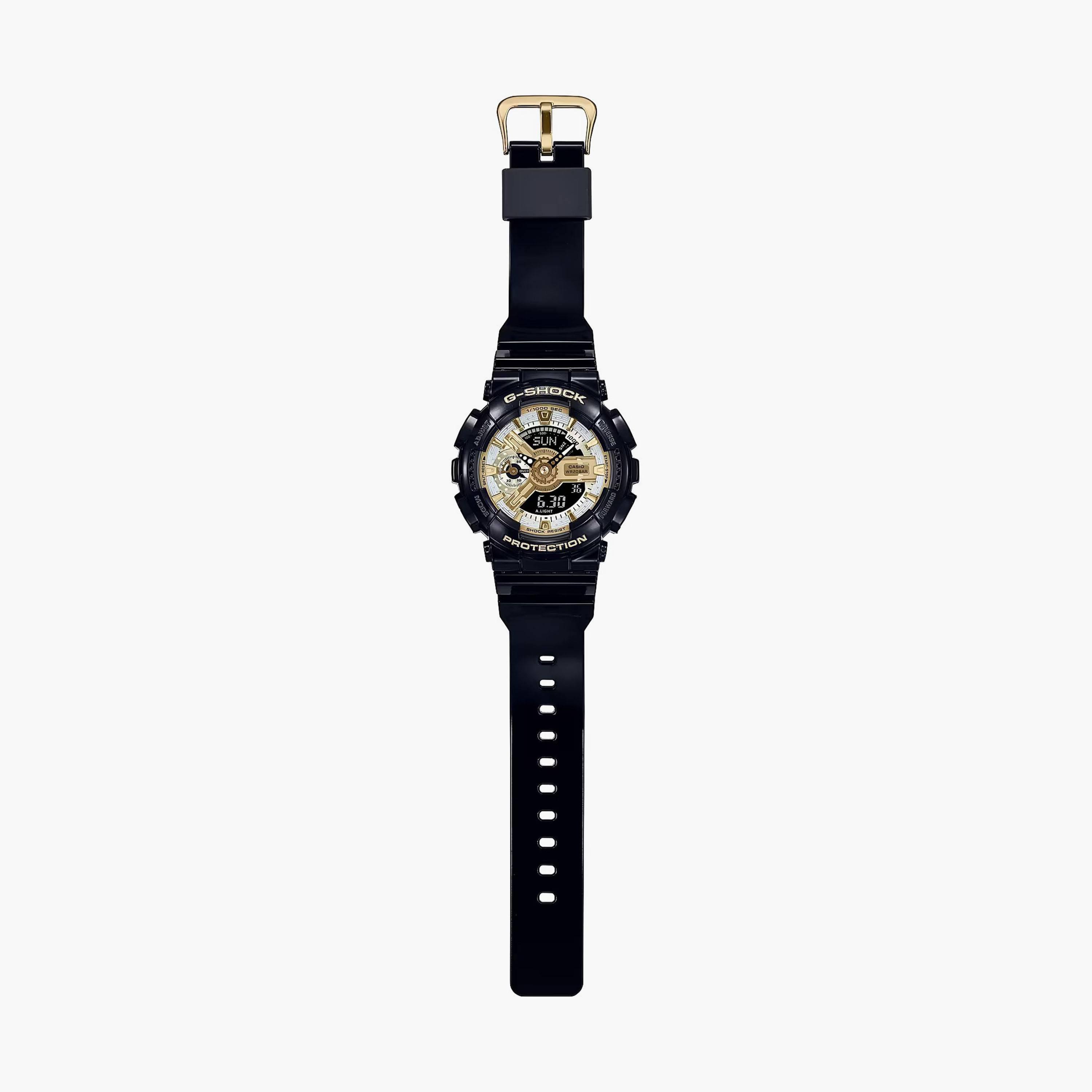 ساعة G-Shock للنساء بحزام سيليكون تناظري رقمي أسود | GMA-S110GB-1ADR-men-watchesandjewellery-watches-image-5