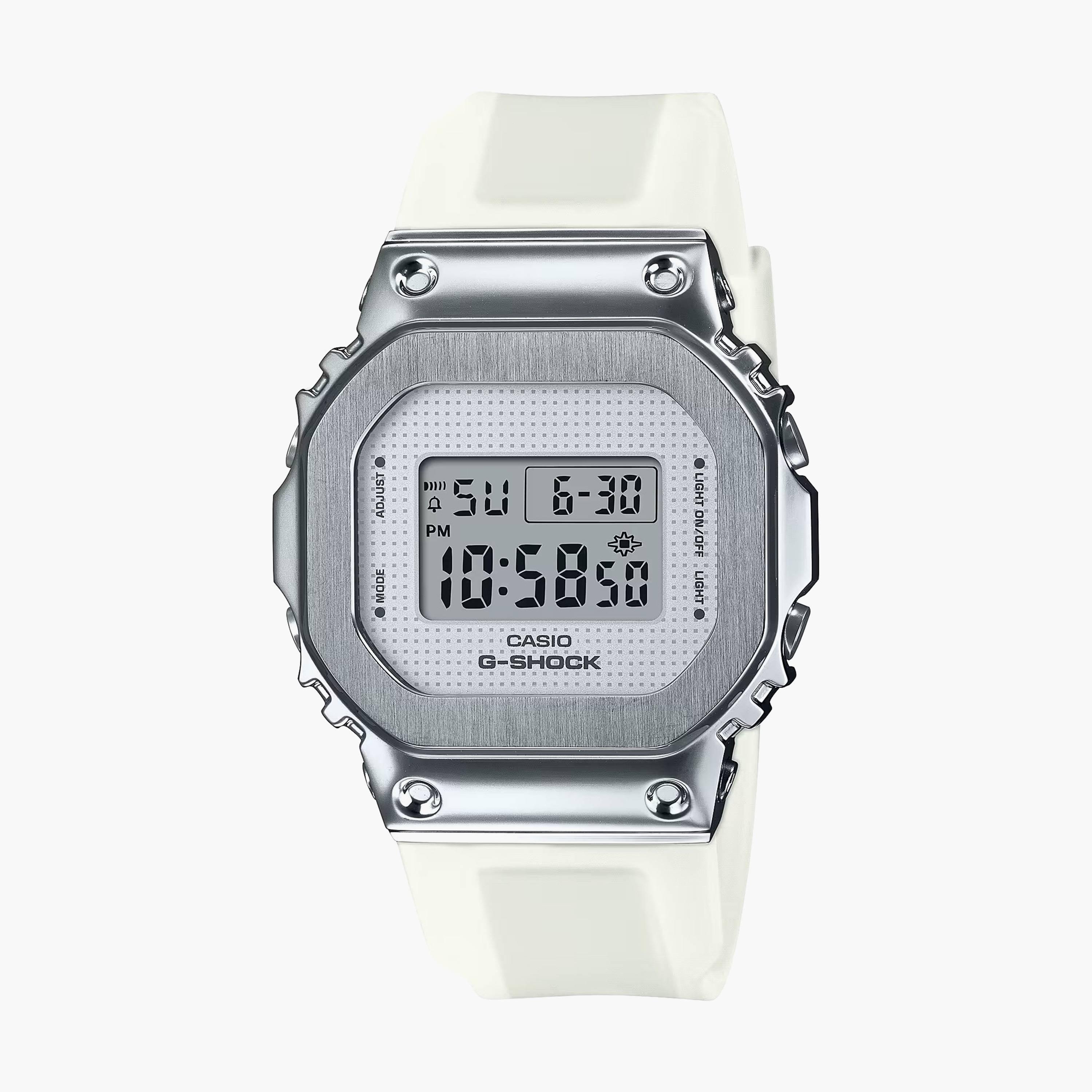 G-Shock ساعة نسائية بحزام من الراتنج التناظري الرقمي | جنرال موتورز - S5600SK - 7 دي آر-men-watchesandjewellery-watches-image-1