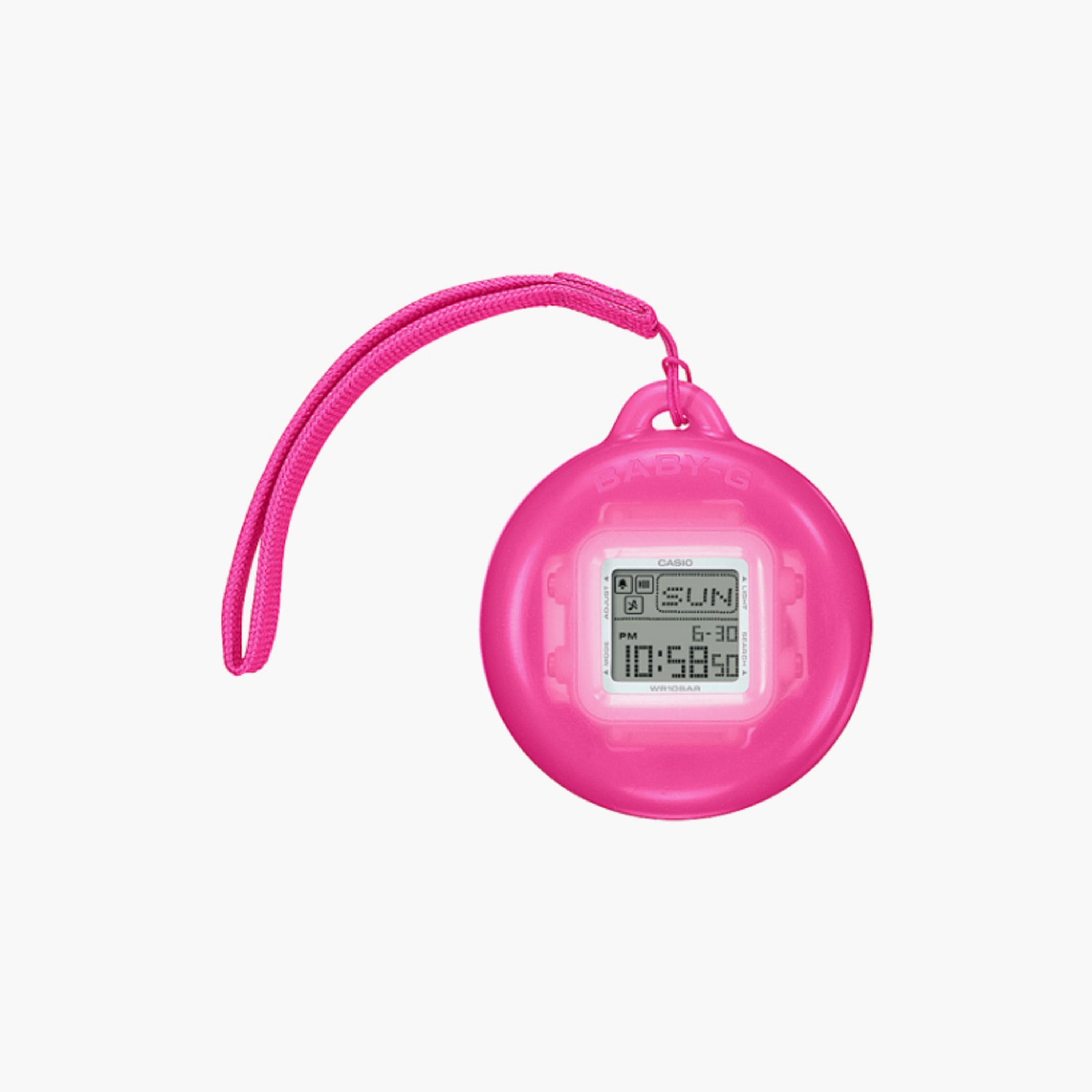 كاسيو بيبي-جي ساعة نسائية 39 مم بنفسجية رقمية بسوار سيليكون | BGD-10K-6DR-women-watchesandjewellery-watches-image-4