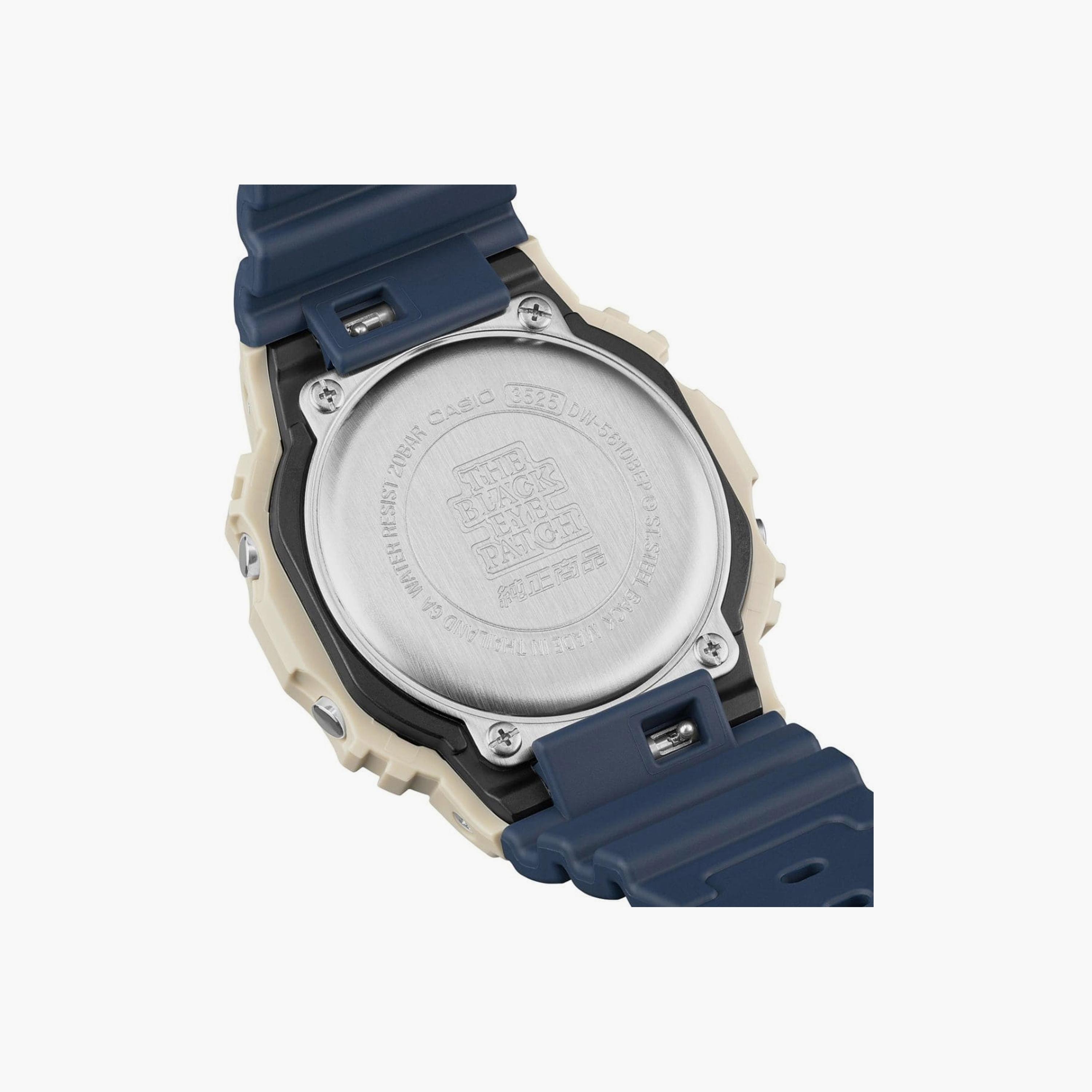 كاسيو جي-شوك ساعة رجالية 44 مم زرقاء رقمية بسوار سيليكون | DW-5610BEP-2DR-men-watchesandjewellery-watches-image-5