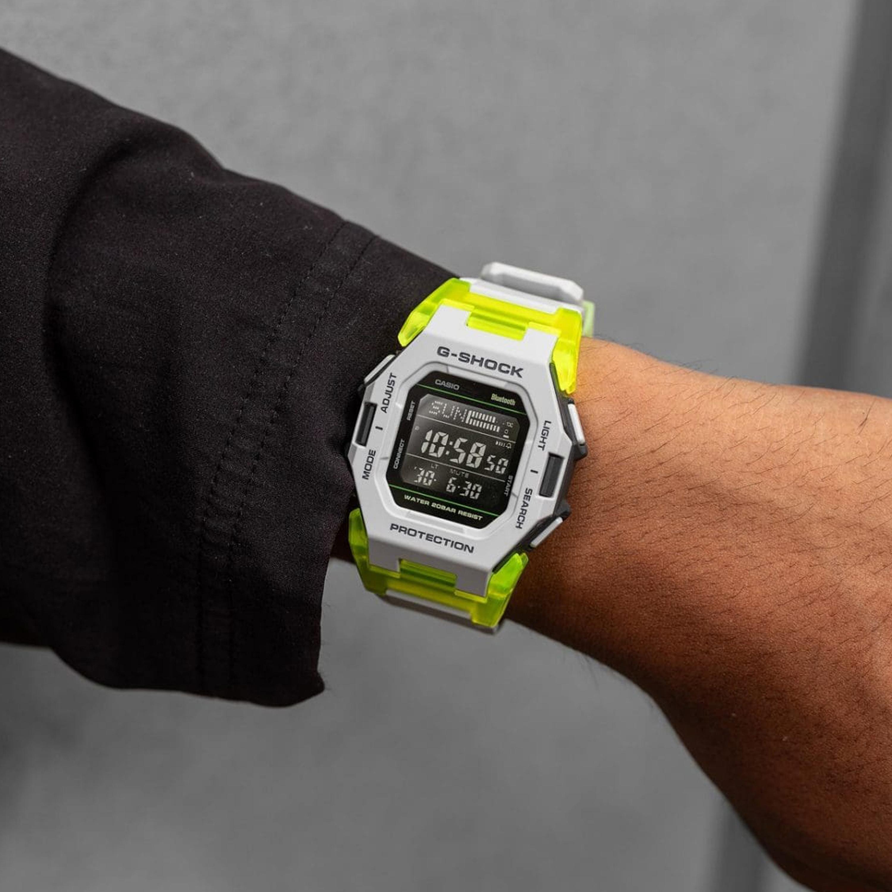 كاسيو جي-شوك ساعة رجالية 42 مم رمادية رقمية بسوار سيليكون | GD-B500MW-8DR-men-watchesandjewellery-watches-image-3