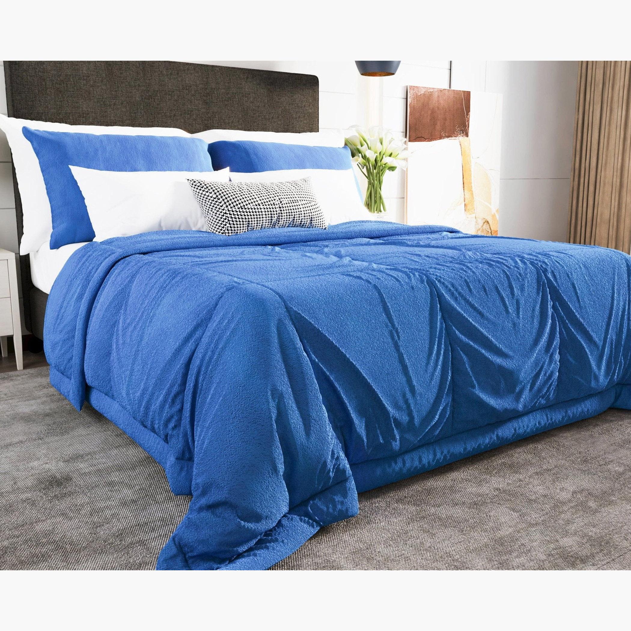 Silentnight Regal Velvet 3-Piece Super King Comforter Set - 240x260 cm