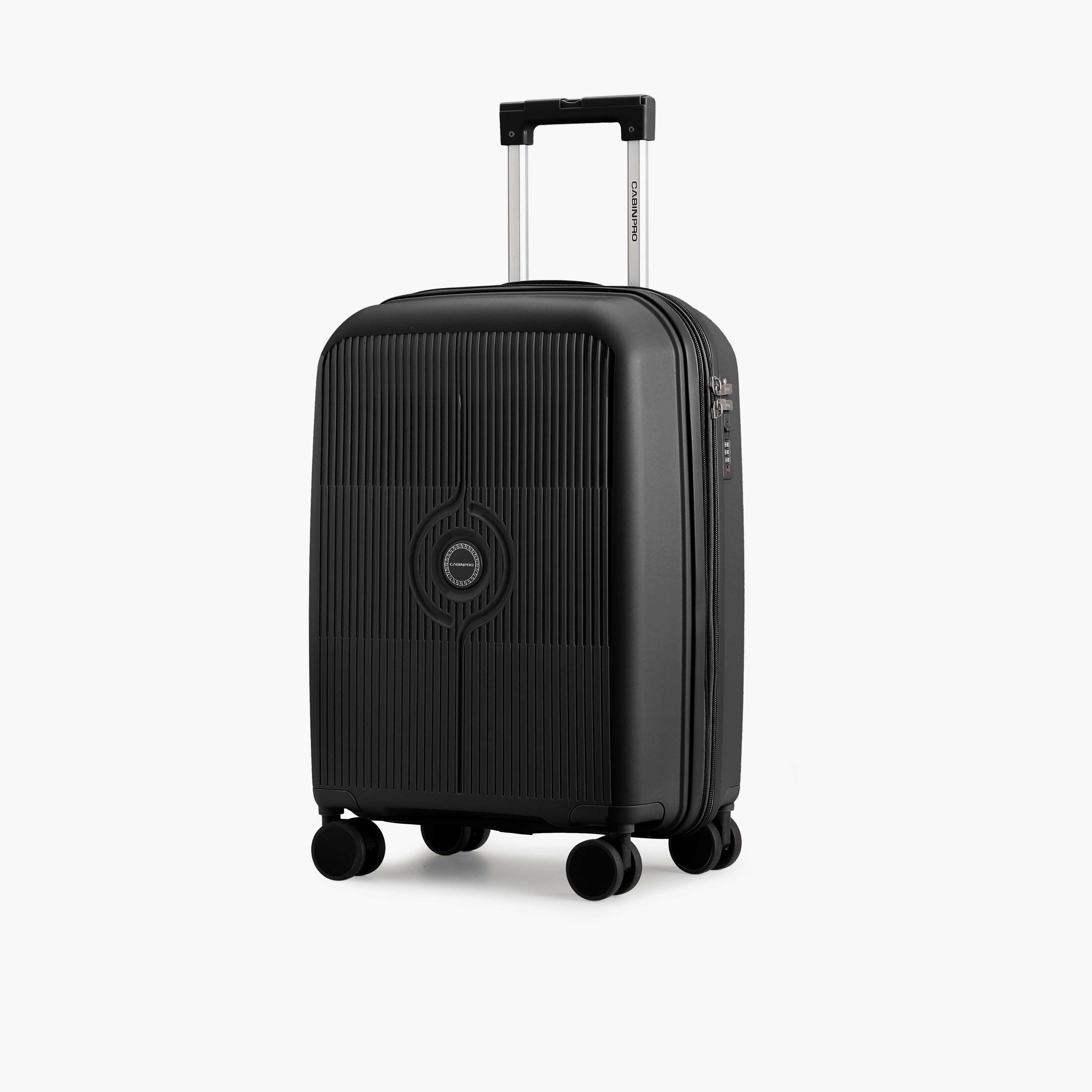 Cabinpro 54.5 CM Small Cabin Polypropylene Hard Sided 4-Wheeler Spinner Trolley Bag with TSA Lock | CP003-20-travel-luggagesandbags-luggage-image-1
