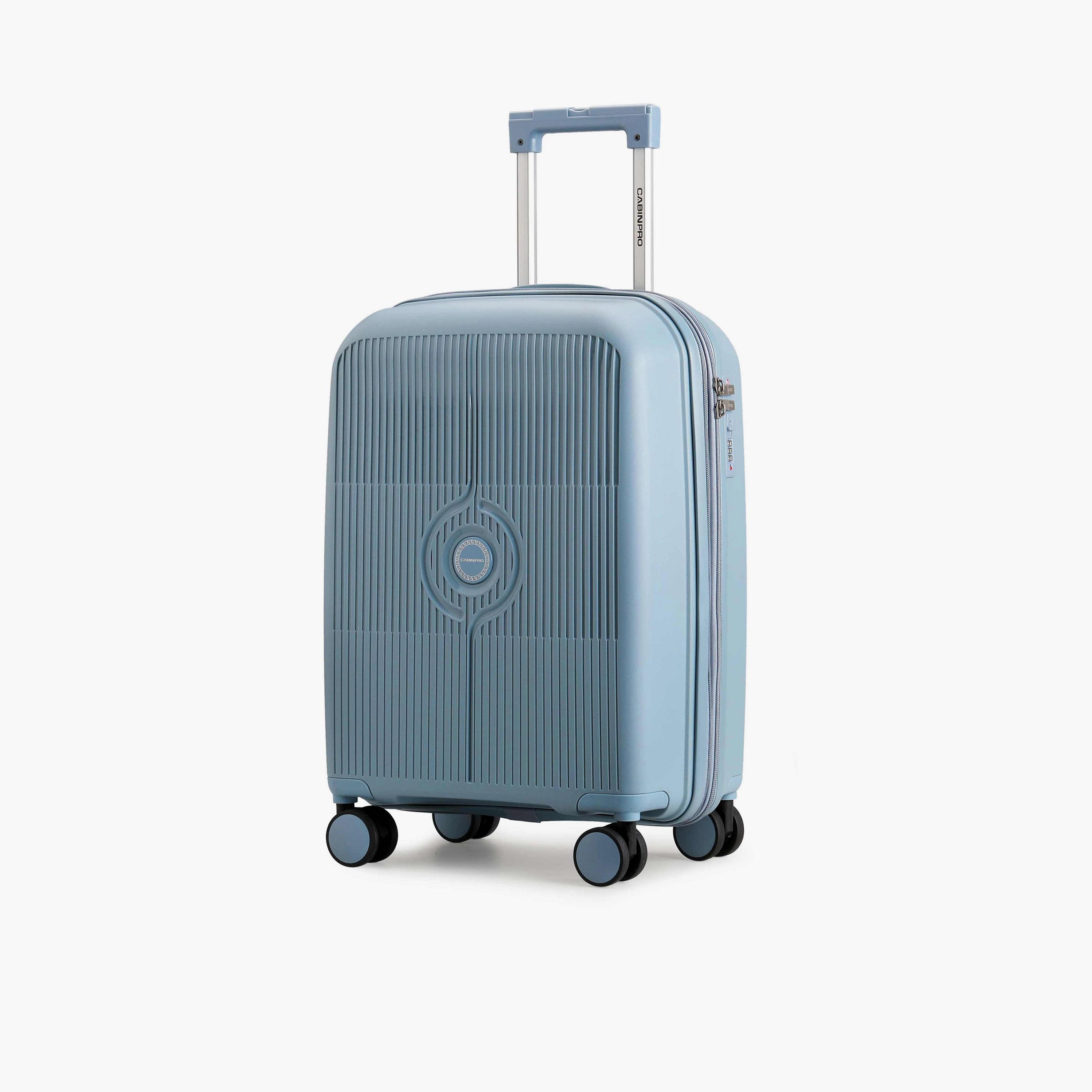 Cabinpro 54.5 CM Small Cabin Polypropylene Hard Sided 4-Wheeler Spinner Trolley Bag with TSA Lock | CP003-20-travel-luggagesandbags-luggage-image-1