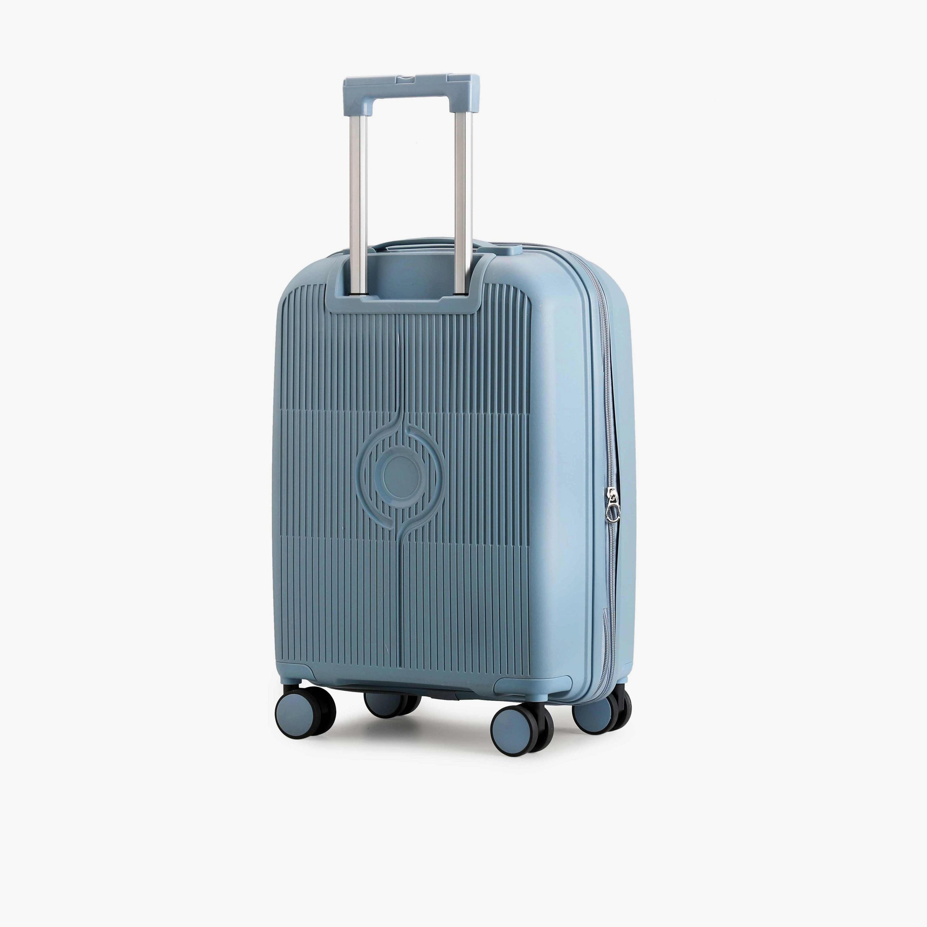 Cabinpro 54.5 CM Small Cabin Polypropylene Hard Sided 4-Wheeler Spinner Trolley Bag with TSA Lock | CP003-20-travel-luggagesandbags-luggage-image-5