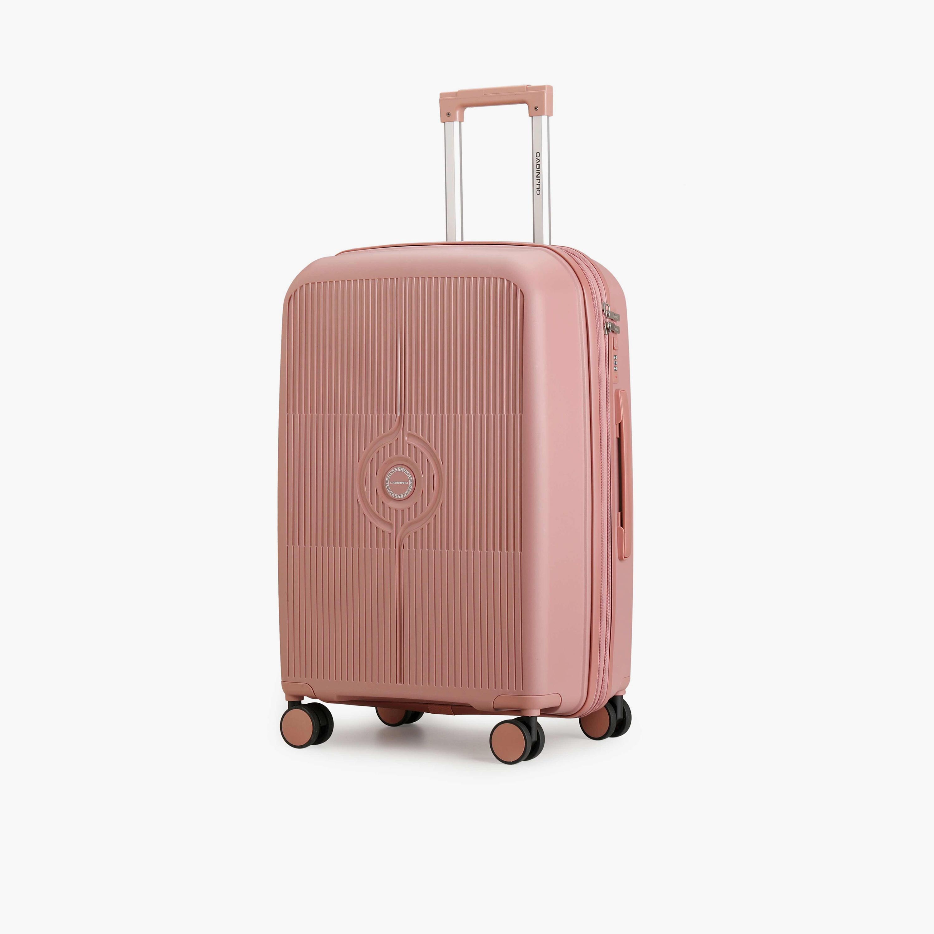 Cabinpro 74 CM Large Check-in Polypropylene Hard Sided 4-Wheeler Spinner Trolley Bag with TSA Lock | CP003-28-travel-luggagesandbags-luggage-image-1