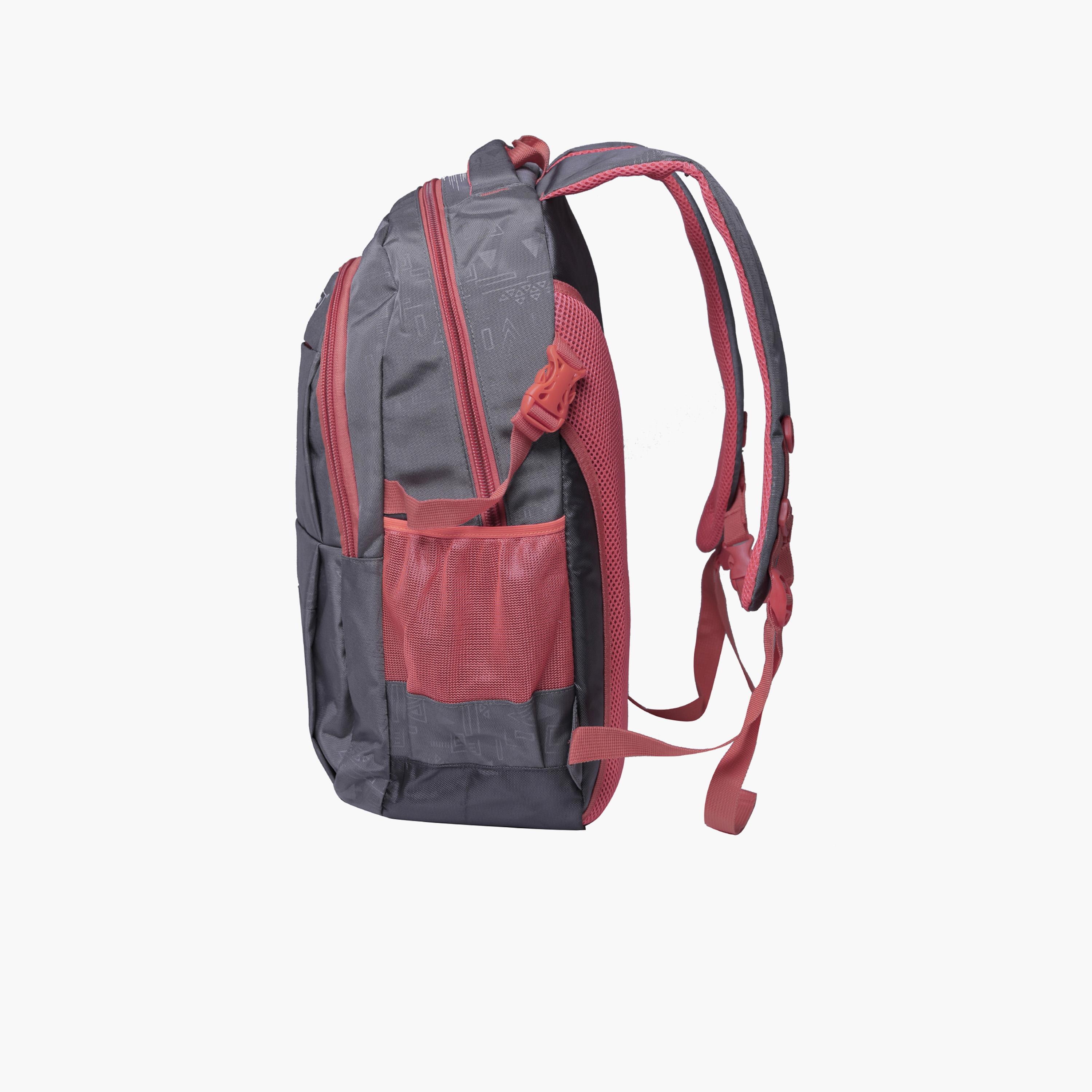 Para John 18 Inches Backpack - Polyester, Adjustable Shoulder Straps | PJSB6044A22-school-bagsandbackpacks-backpacks-image-5