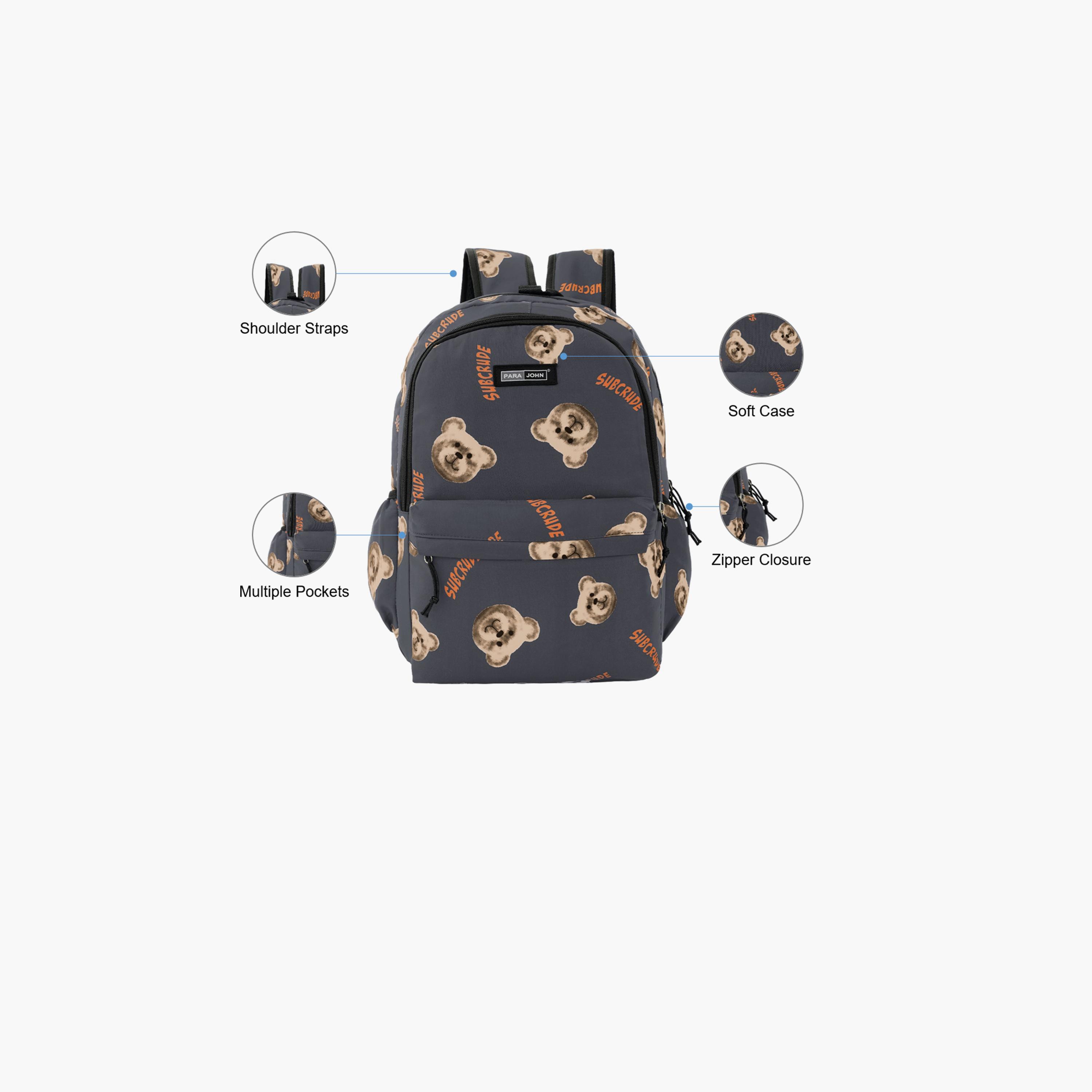 بارا جون-  شنطة ظهر 16 إنش بوليتسر- أحزمة كتف قابلة للتعديل  | PJBP6711A16-school-bagsandbackpacks-backpacks-image-17