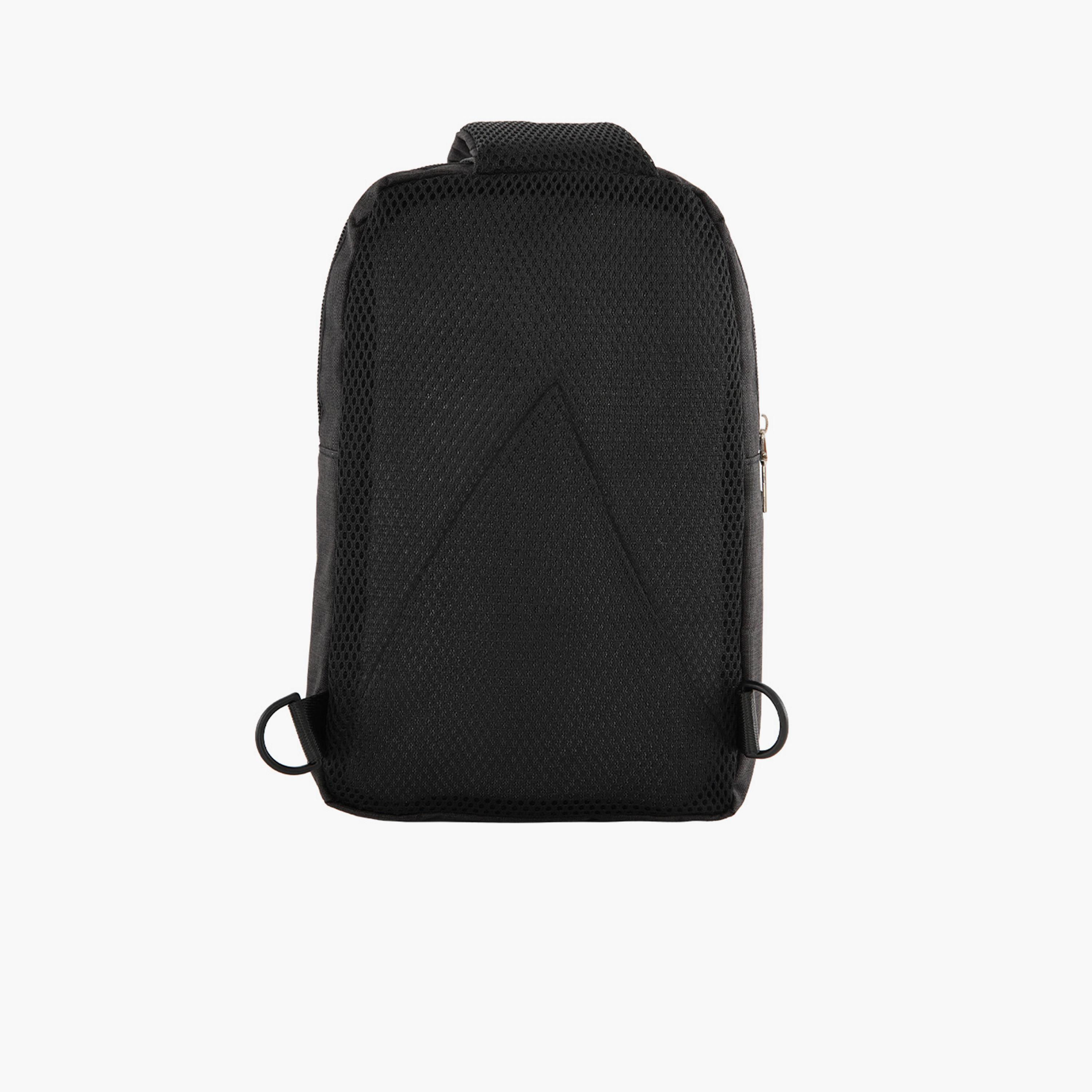 Para John Solid Crossbody Bag with Zipper and Adjustable Strap-travel-accessories-image-4