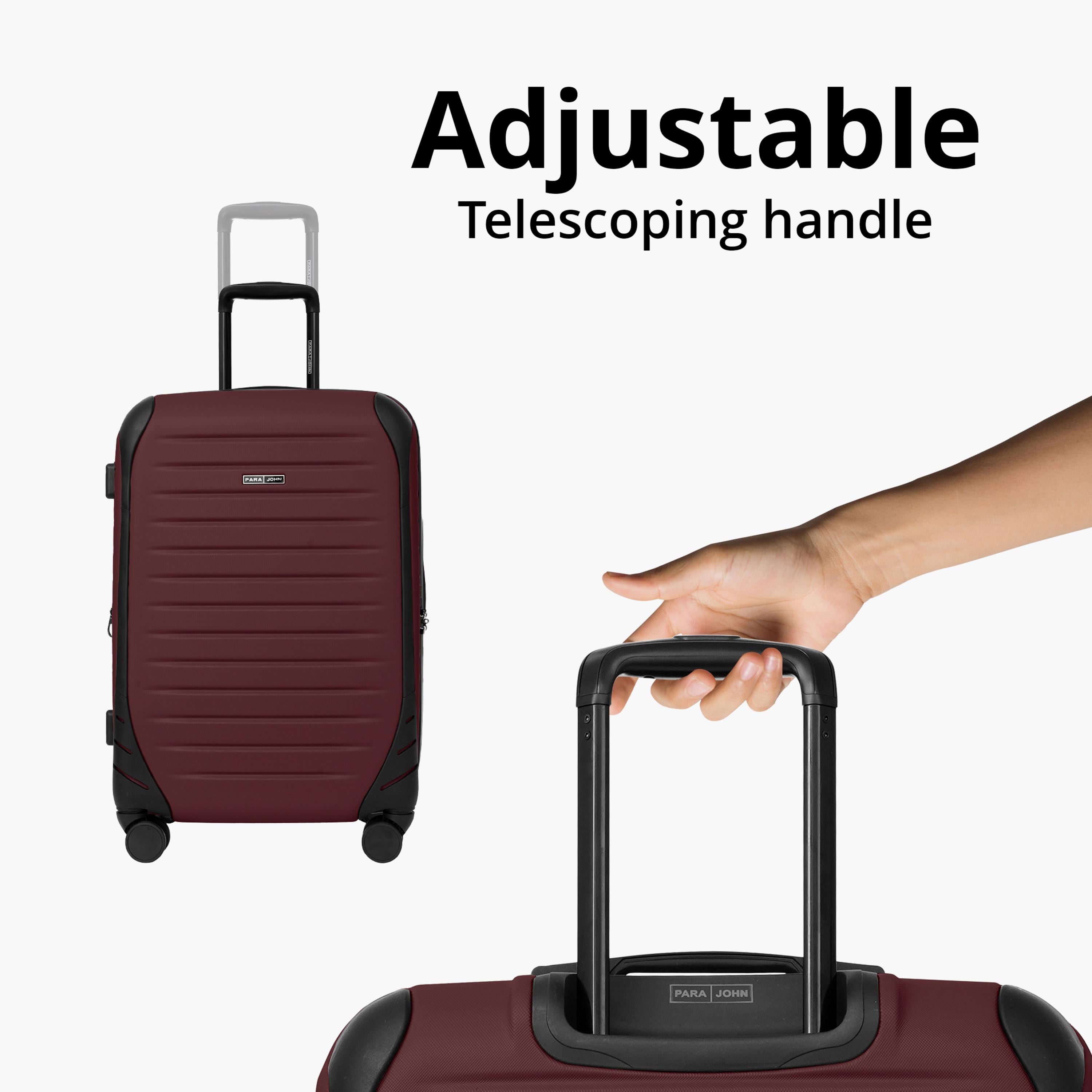 بارا جون-  طقم شنط ألتيف 3 قطع بأربع عجلات دوارة من مادة ABS الصلبة مع قفل مركب-travel-luggagesandbags-luggage-image-4
