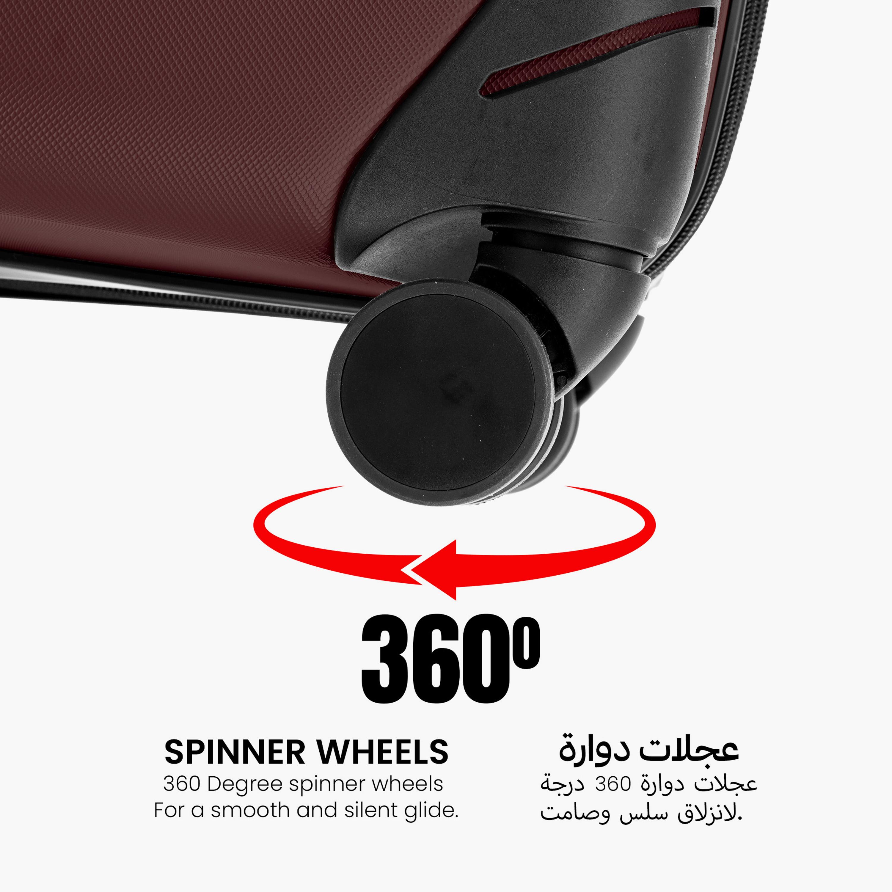 بارا جون-  طقم شنط ألتيف 3 قطع بأربع عجلات دوارة من مادة ABS الصلبة مع قفل مركب-travel-luggagesandbags-luggage-image-7