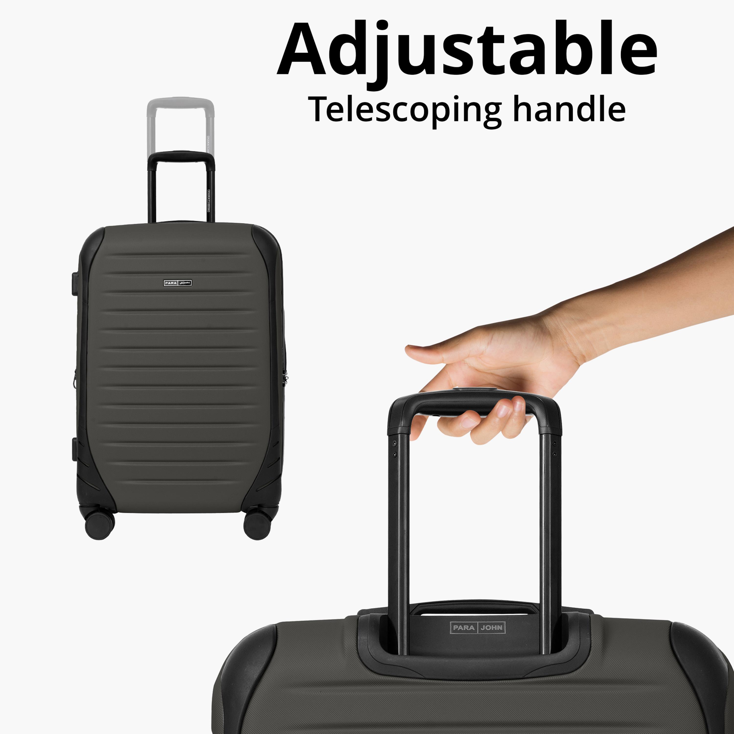 Para John ALTIV Set of 3 ABS Hard Sided 4-Wheeler Spinner Trolley Bag with Combination Lock | PJTR3247-travel-luggagesandbags-luggage-image-4