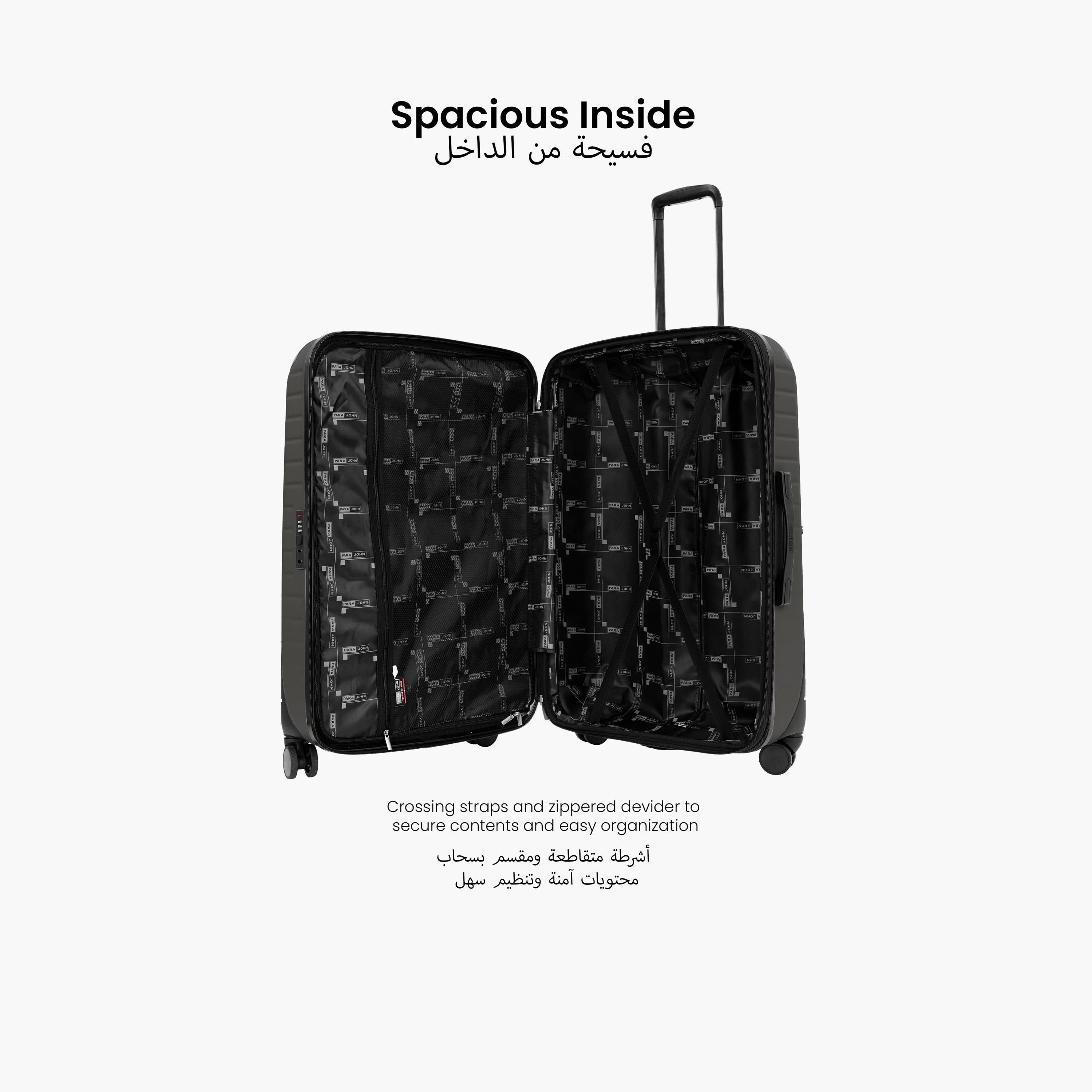 Para John ALTIV Set of 3 ABS Hard Sided 4-Wheeler Spinner Trolley Bag with Combination Lock | PJTR3247-travel-luggagesandbags-luggage-image-8