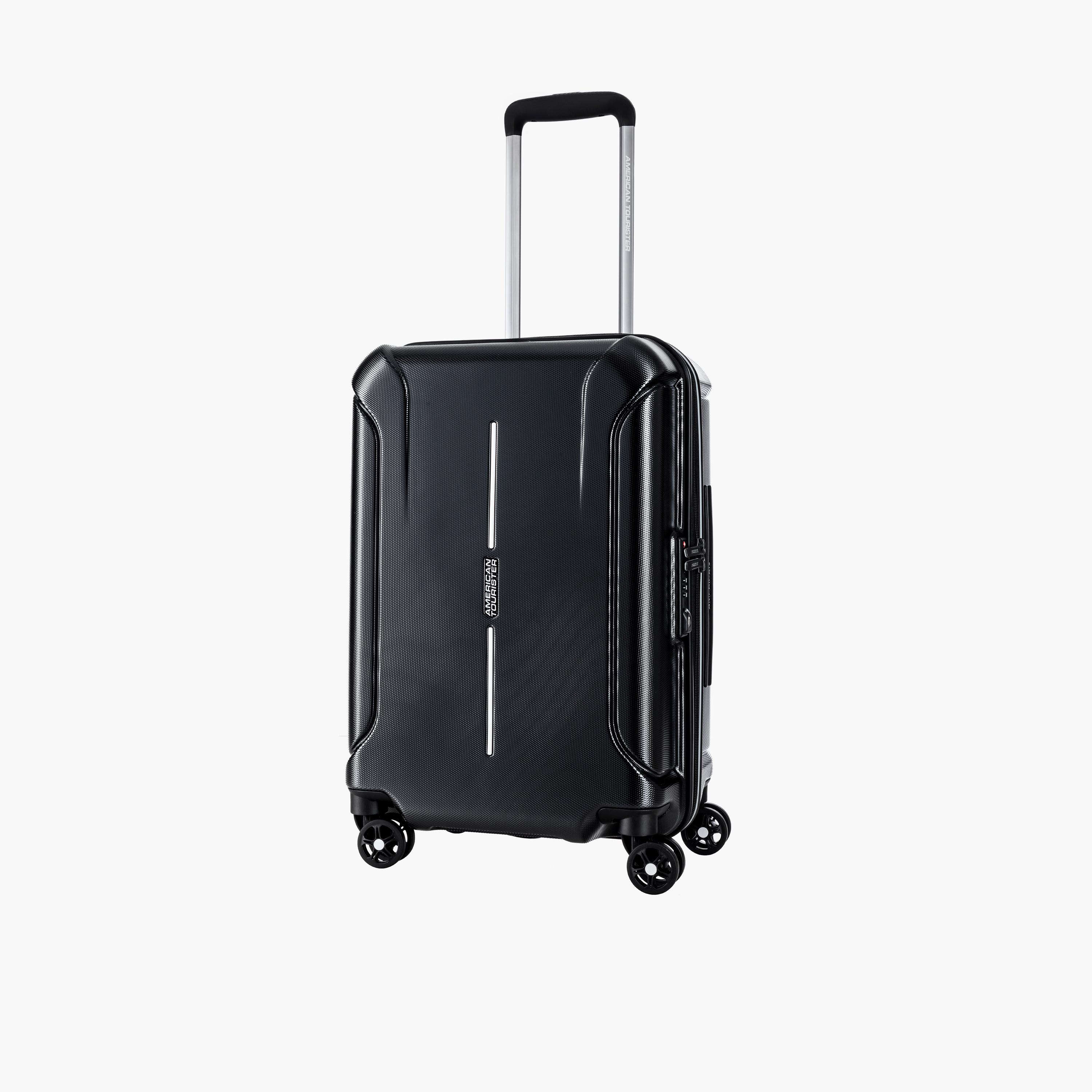 American Tourister Technum 55 CM Small Cabin Polypropylene Hard Sided 4-Wheeler Spinner Trolley Bag with TSA Lock-travel-luggagesandbags-luggage-image-1