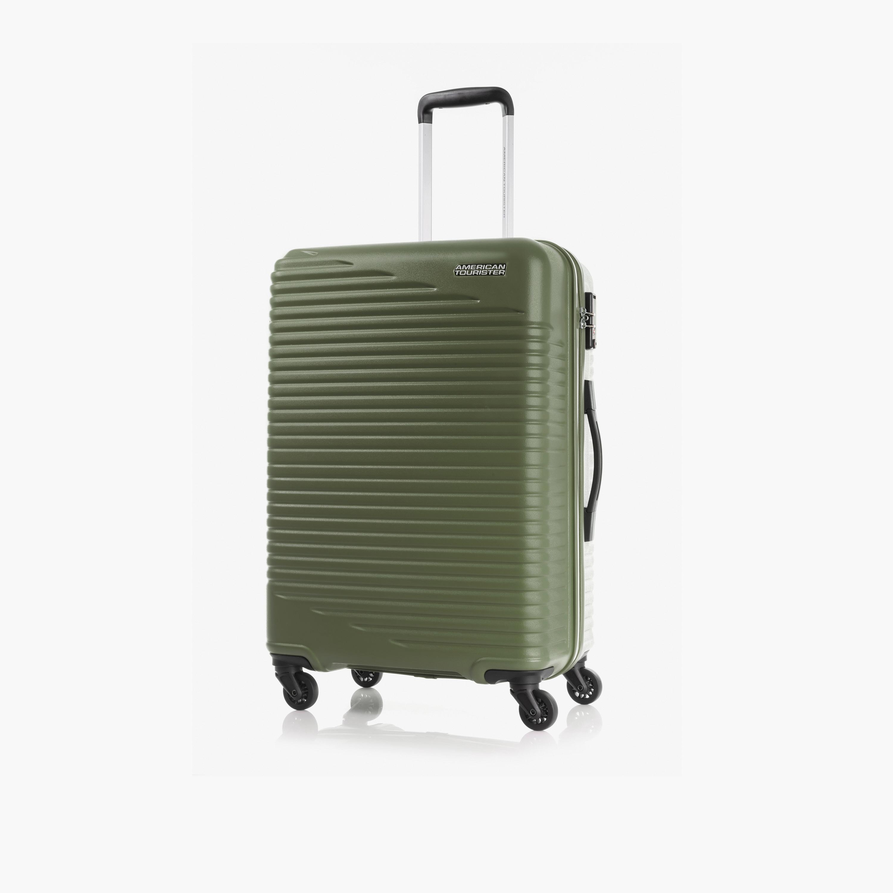 American Tourister Skypark 68 CM Medium Check-in Polypropylene Hard Sided 4-Wheeler Spinner Trolley Bag with TSA Lock-travel-luggagesandbags-luggage-image-1