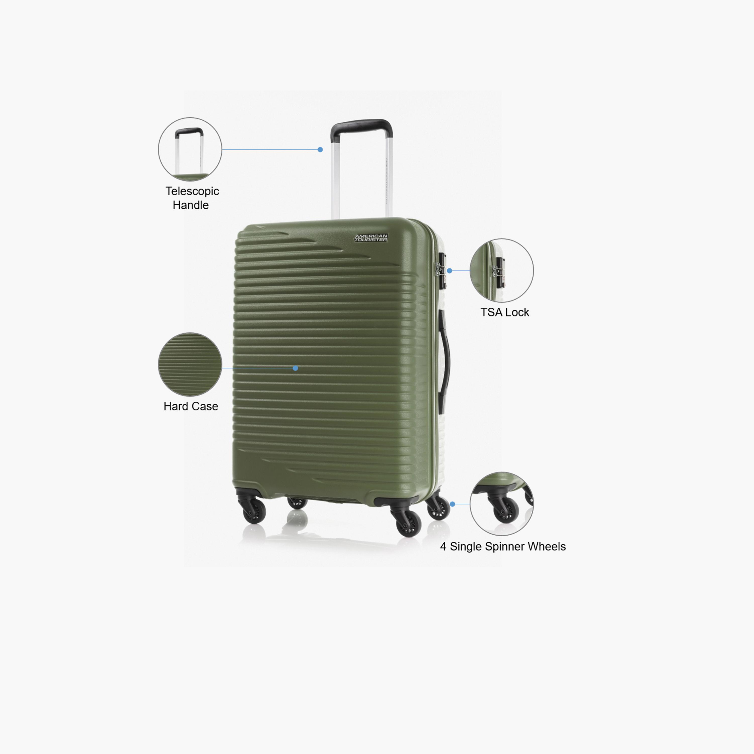 American Tourister Skypark 68 CM Medium Check-in Polypropylene Hard Sided 4-Wheeler Spinner Trolley Bag with TSA Lock-travel-luggagesandbags-luggage-image-3