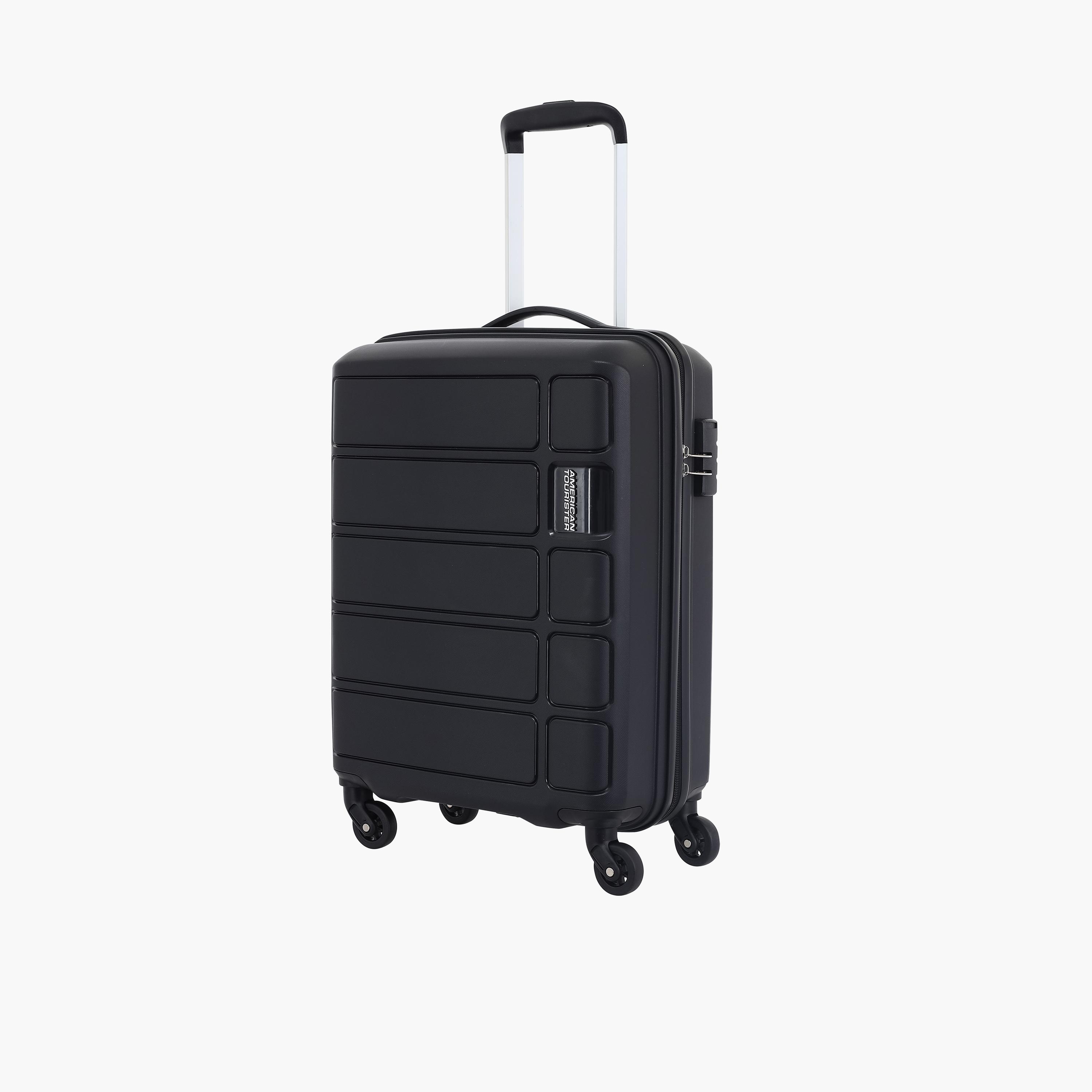 American Tourister Tracker Set of 3 Polypropylene Hard Sided 4-Wheeler Spinner Trolley Bag with Combination Lock-travel-luggagesandbags-luggage-image-4