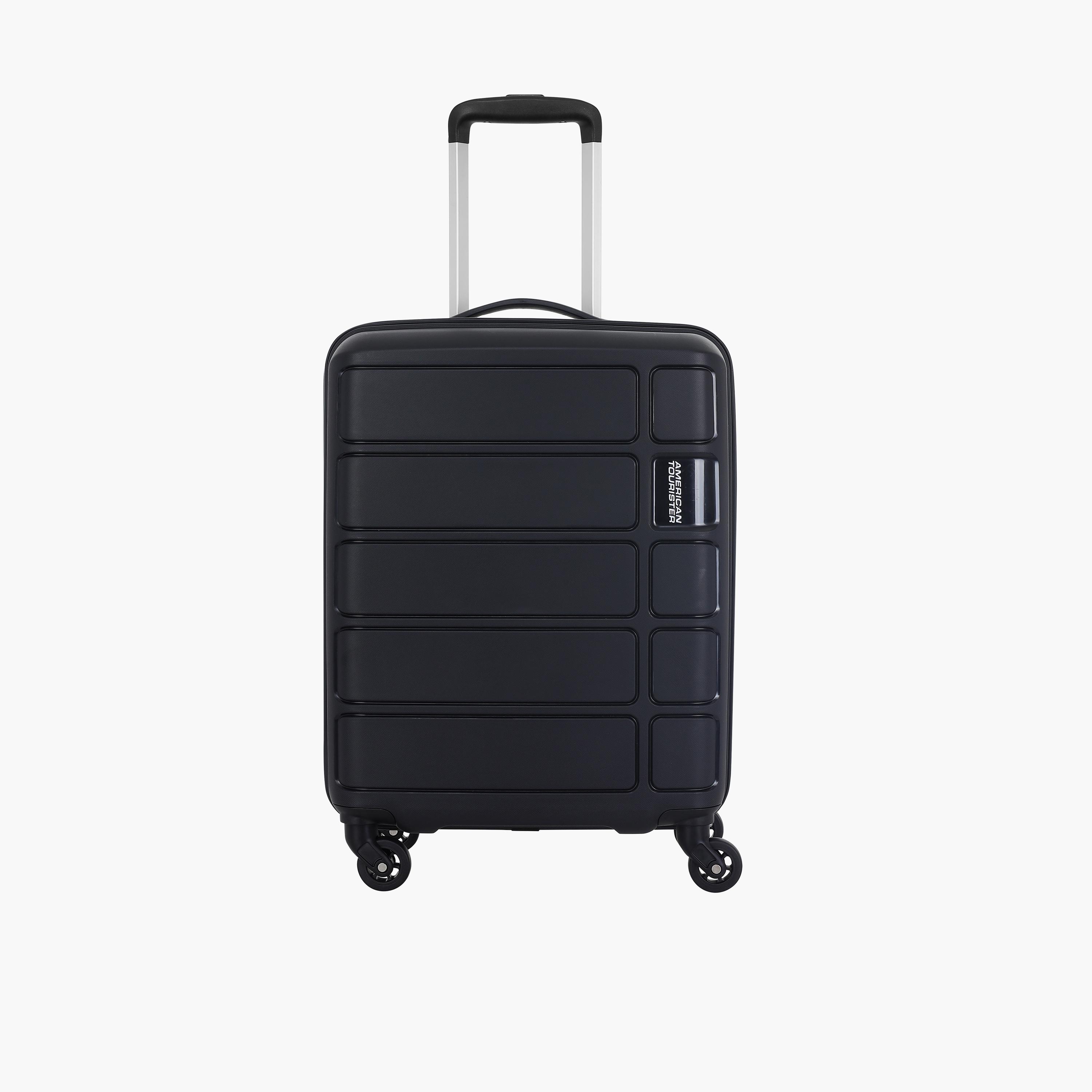 American Tourister Tracker 56 CM Small Cabin Polypropylene Hard Sided 4-Wheeler Spinner Trolley Bag with Combination Lock-travel-luggagesandbags-luggage-image-1