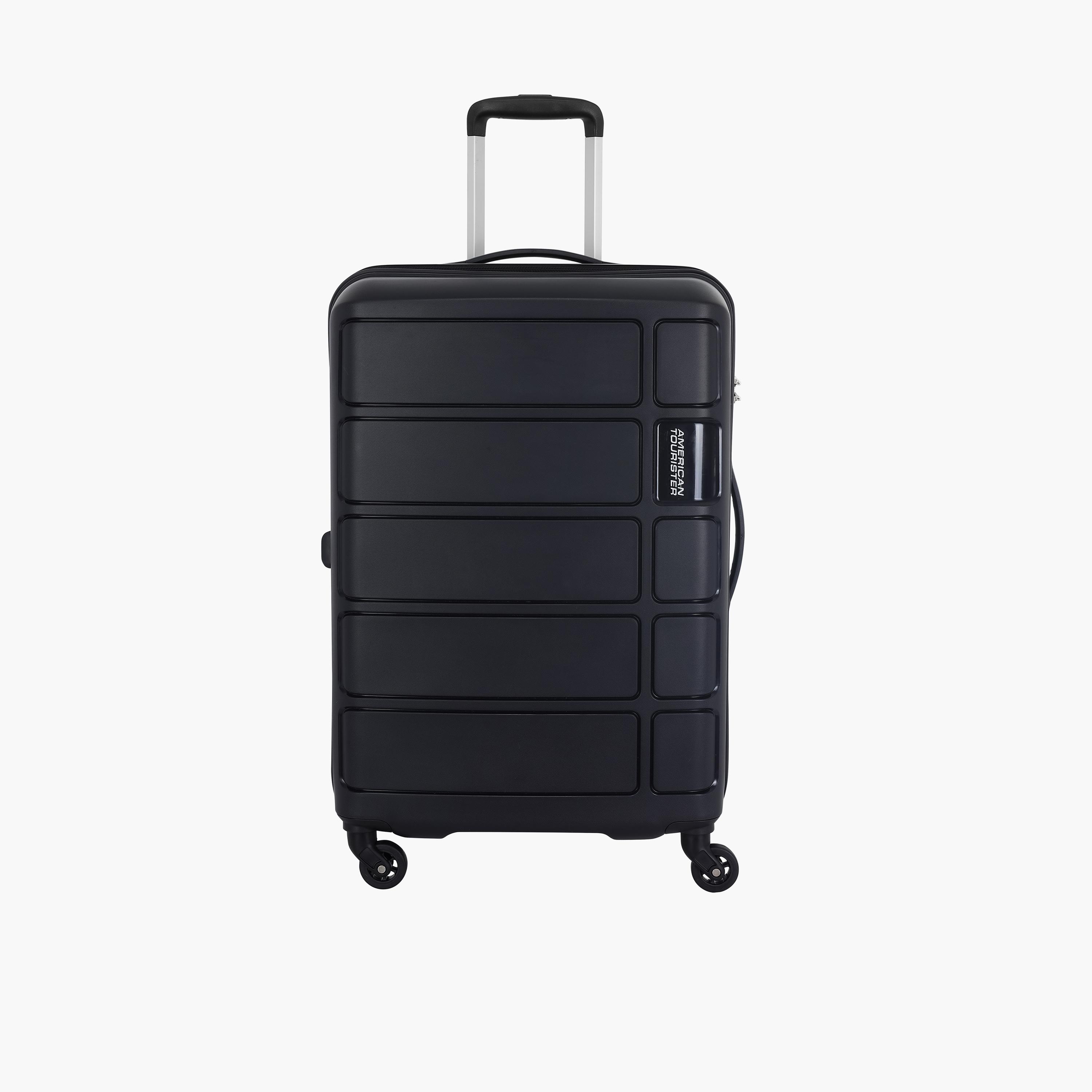 American Tourister Tracker 68 CM Medium Check-in Polypropylene Hard Sided 4-Wheeler Spinner Trolley Bag with Combination Lock-travel-luggagesandbags-luggage-image-1