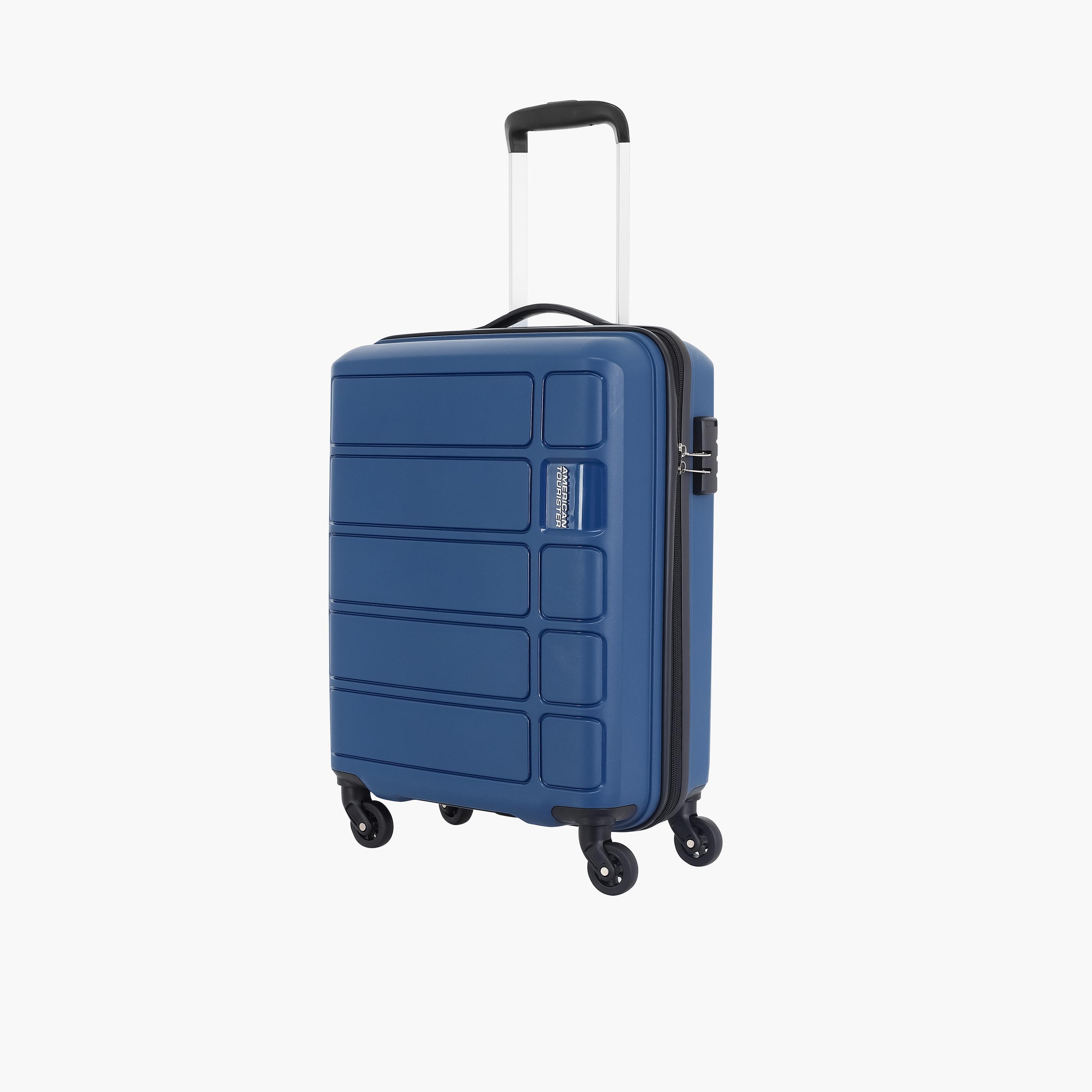 American Tourister Tracker 78 CM Large Check-in Polypropylene Hard Sided 4-Wheeler Spinner Trolley Bag with Combination Lock-travel-luggagesandbags-luggage-image-5