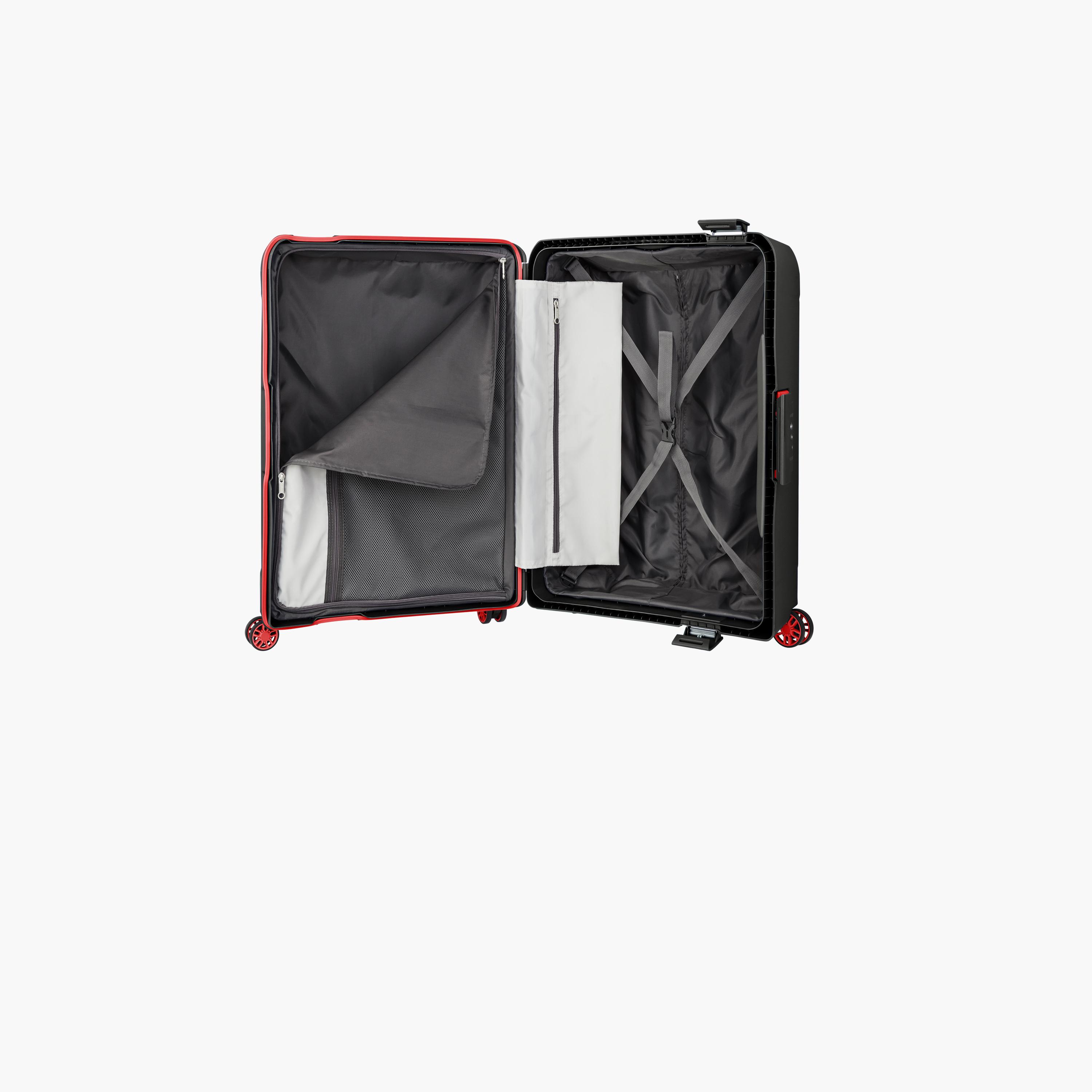 American Tourister Tribus 55 CM Small Cabin Polypropylene Hard Sided 4-Wheeler Spinner Trolley Bag with TSA Lock-travel-luggagesandbags-luggage-image-5