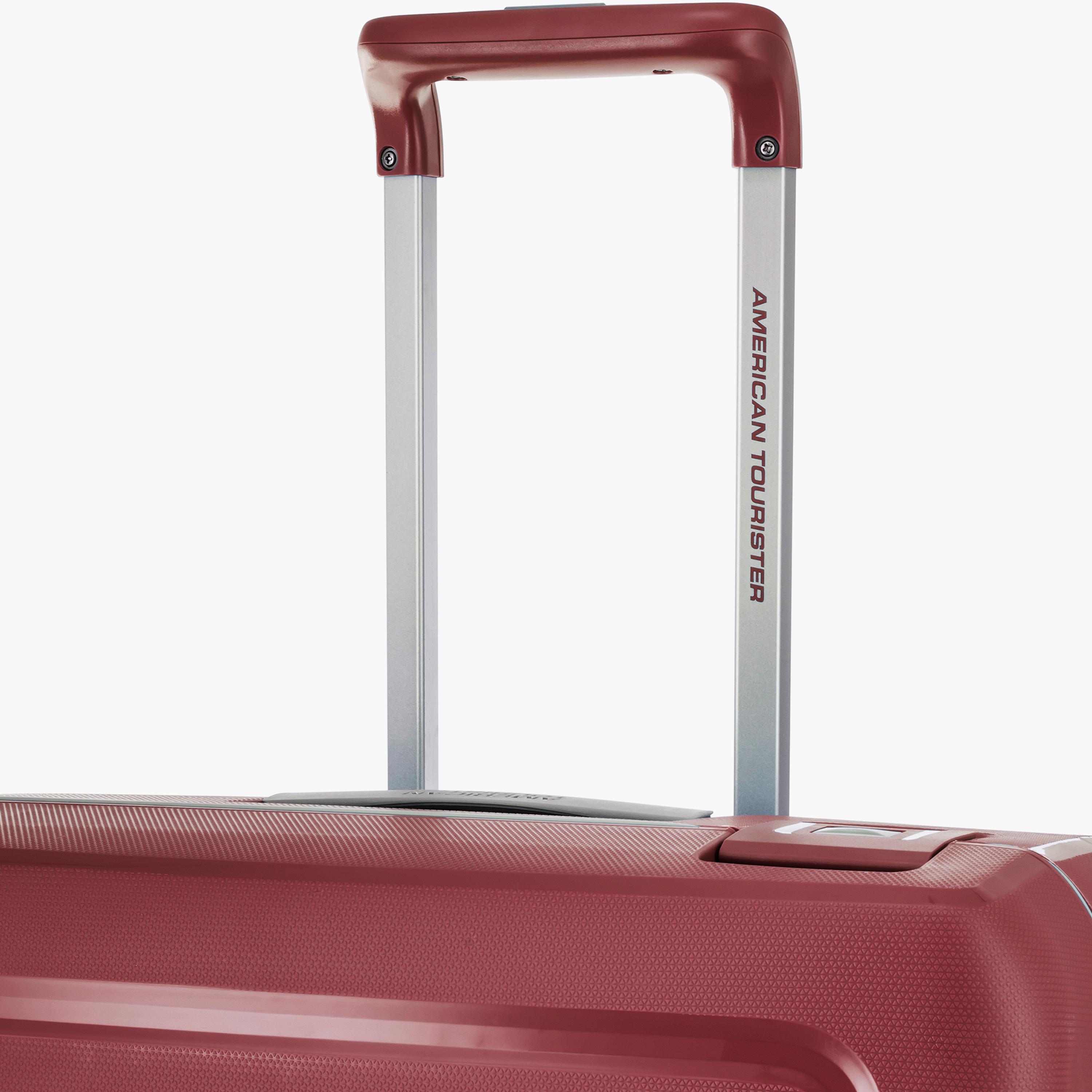 American Tourister Tribus 55 CM Small Cabin Polypropylene Hard Sided 4-Wheeler Spinner Trolley Bag with TSA Lock-travel-luggagesandbags-luggage-image-8