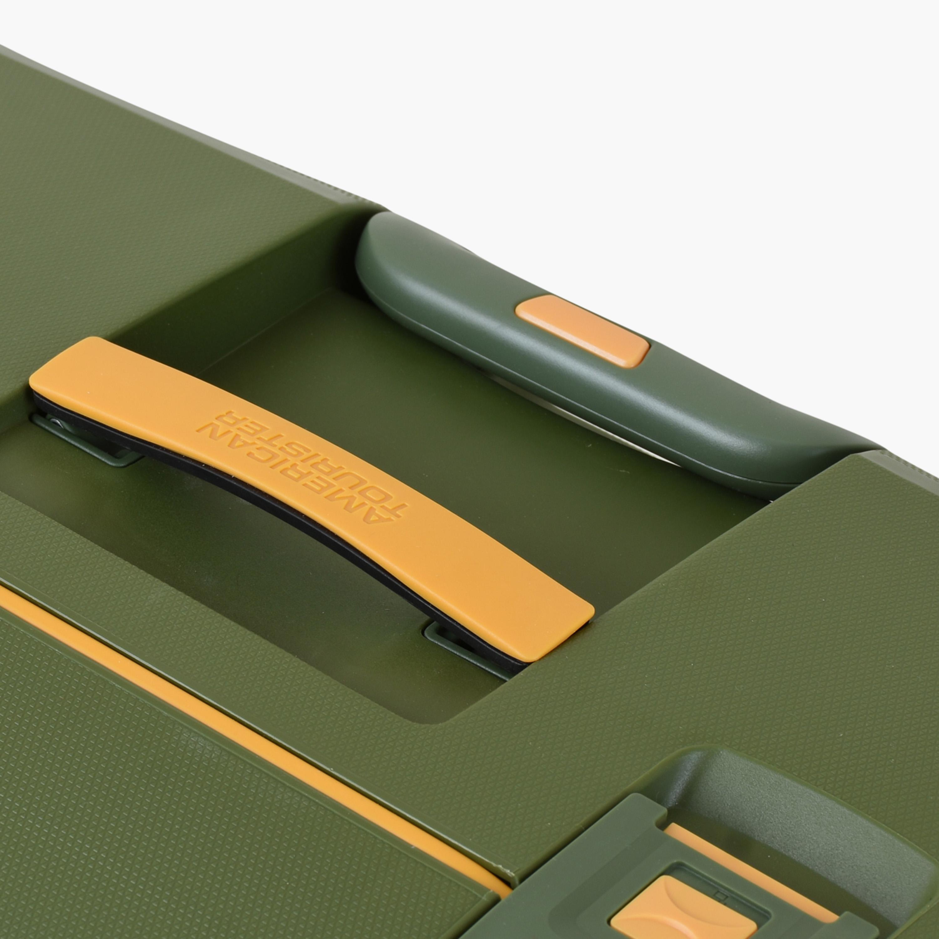 American Tourister Tribus 55 CM Small Cabin Polypropylene Hard Sided 4-Wheeler Spinner Trolley Bag with TSA Lock-travel-luggagesandbags-luggage-image-11