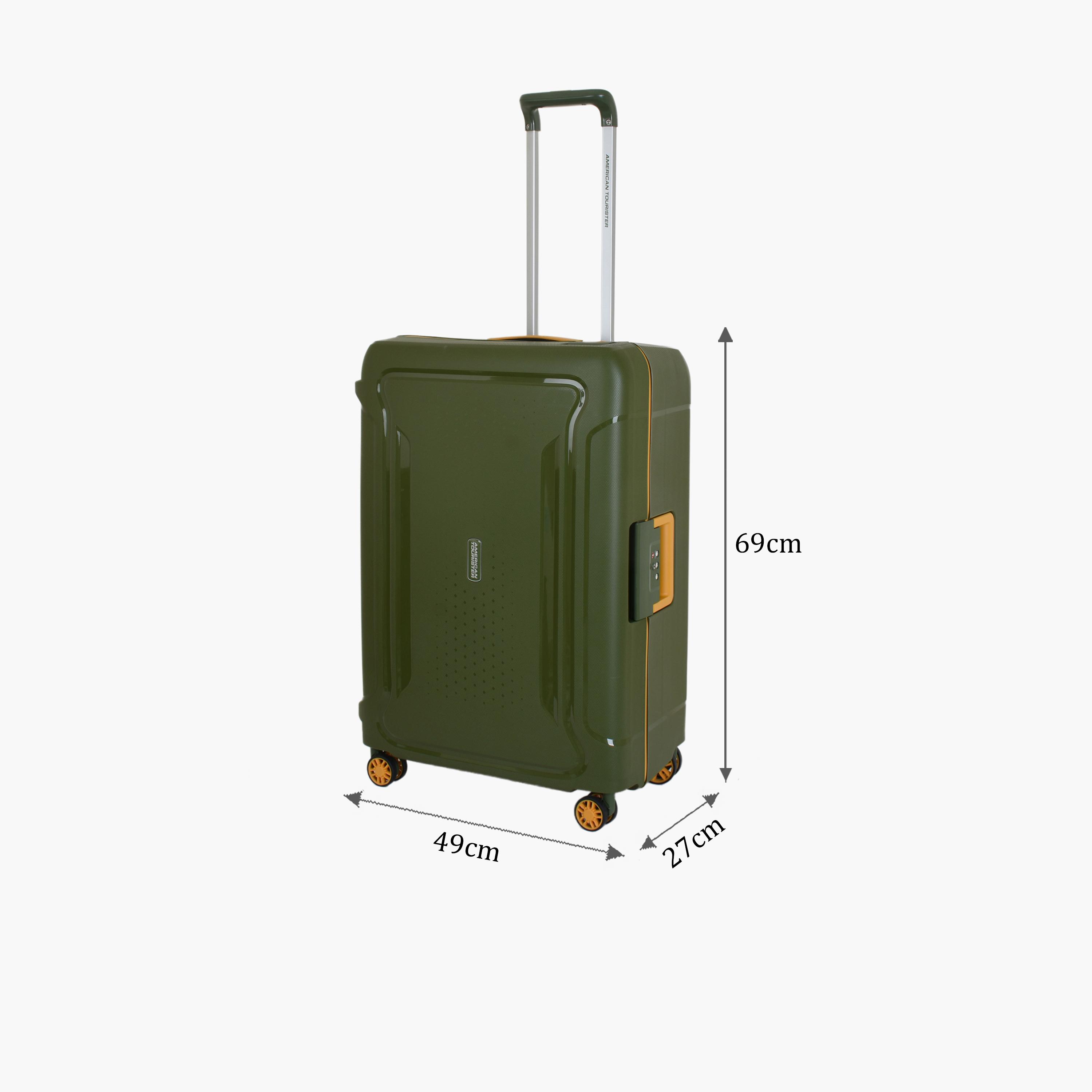 American Tourister Tribus 69 CM Medium Check-in Polypropylene Hard Sided 4-Wheeler Spinner Trolley Bag with TSA Lock-travel-luggagesandbags-luggage-image-2