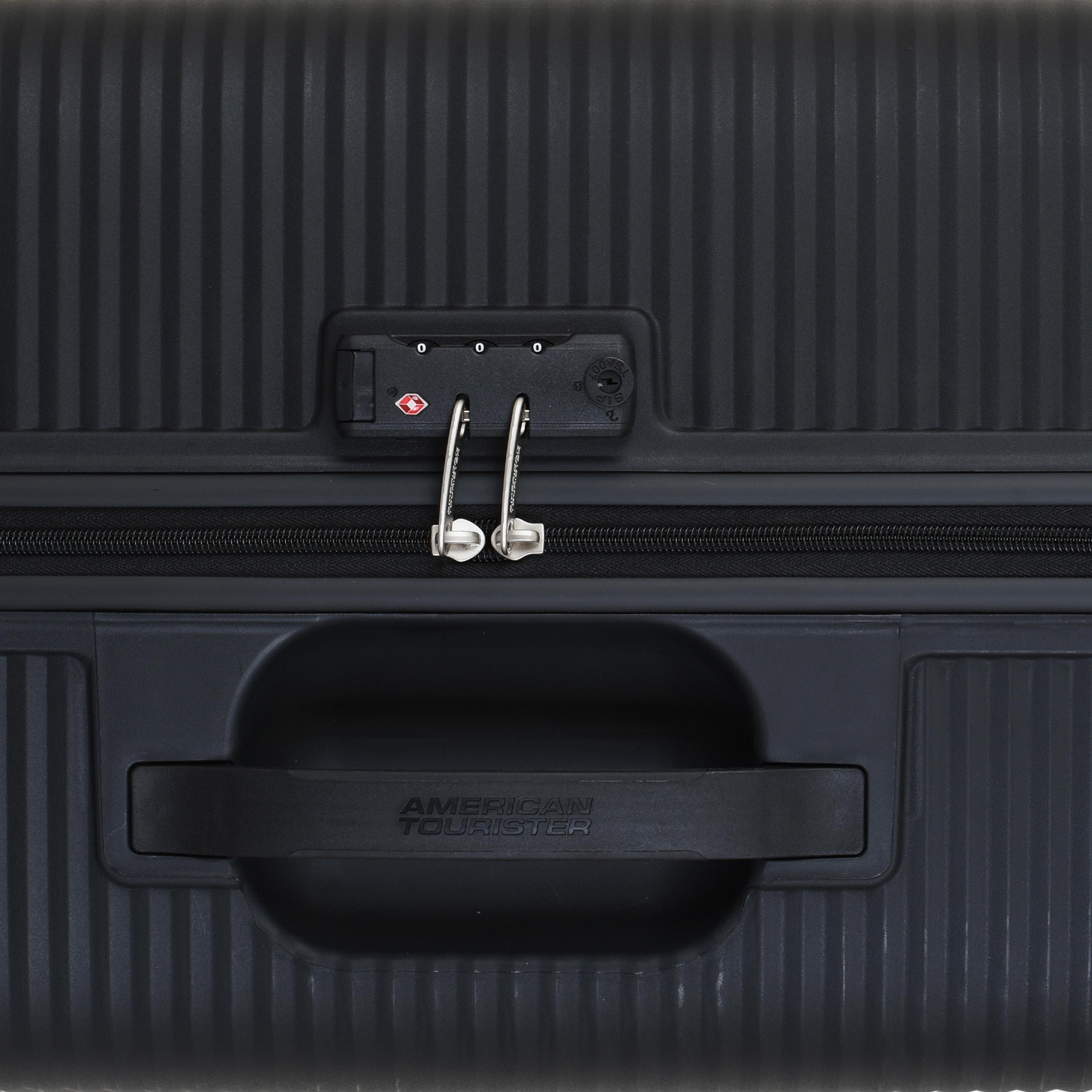 American Tourister Maxplus 55 CM Small Cabin Polypropylene Hard Sided 4-Wheeler Spinner Trolley Bag with TSA Lock-travel-luggagesandbags-luggage-image-11