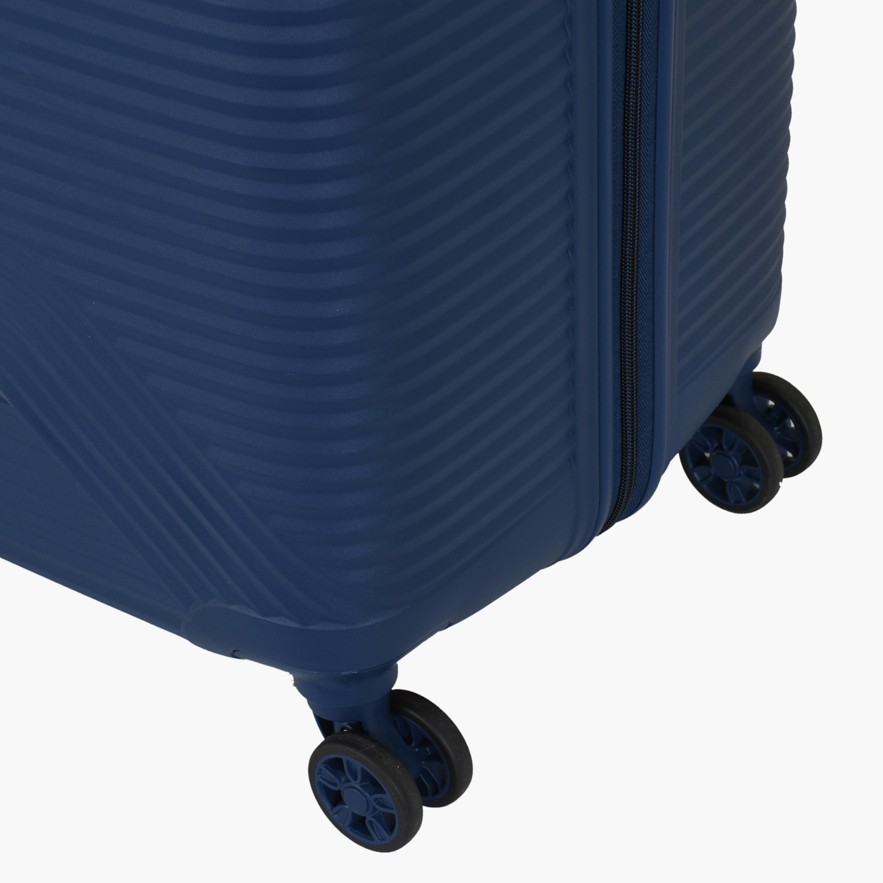 American Tourister Maxplus 55 CM Small Cabin Polypropylene Hard Sided 4-Wheeler Spinner Trolley Bag with TSA Lock-travel-luggagesandbags-luggage-image-10