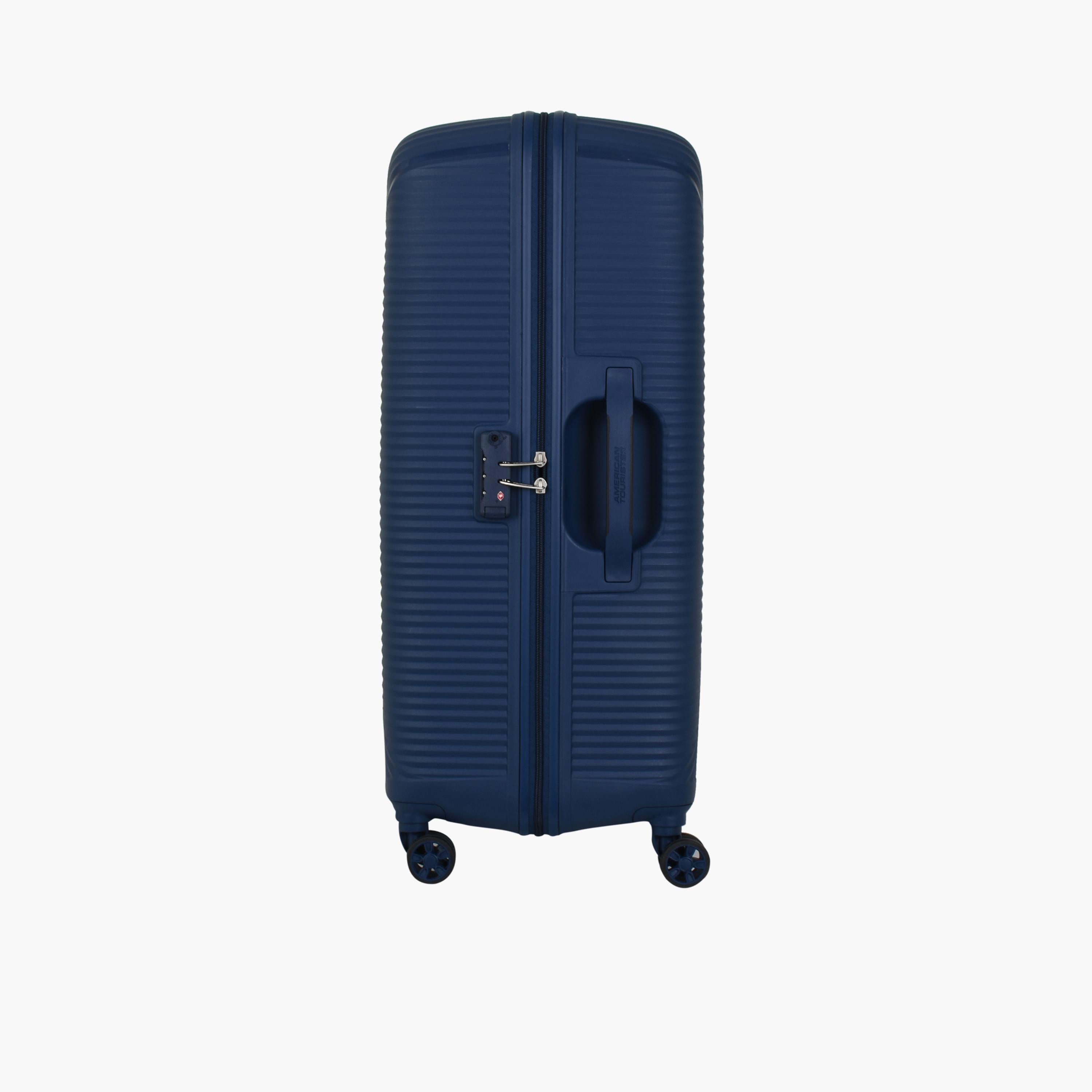 American Tourister Maxplus 55 CM Small Cabin Polypropylene Hard Sided 4-Wheeler Spinner Trolley Bag with TSA Lock-travel-luggagesandbags-luggage-image-5
