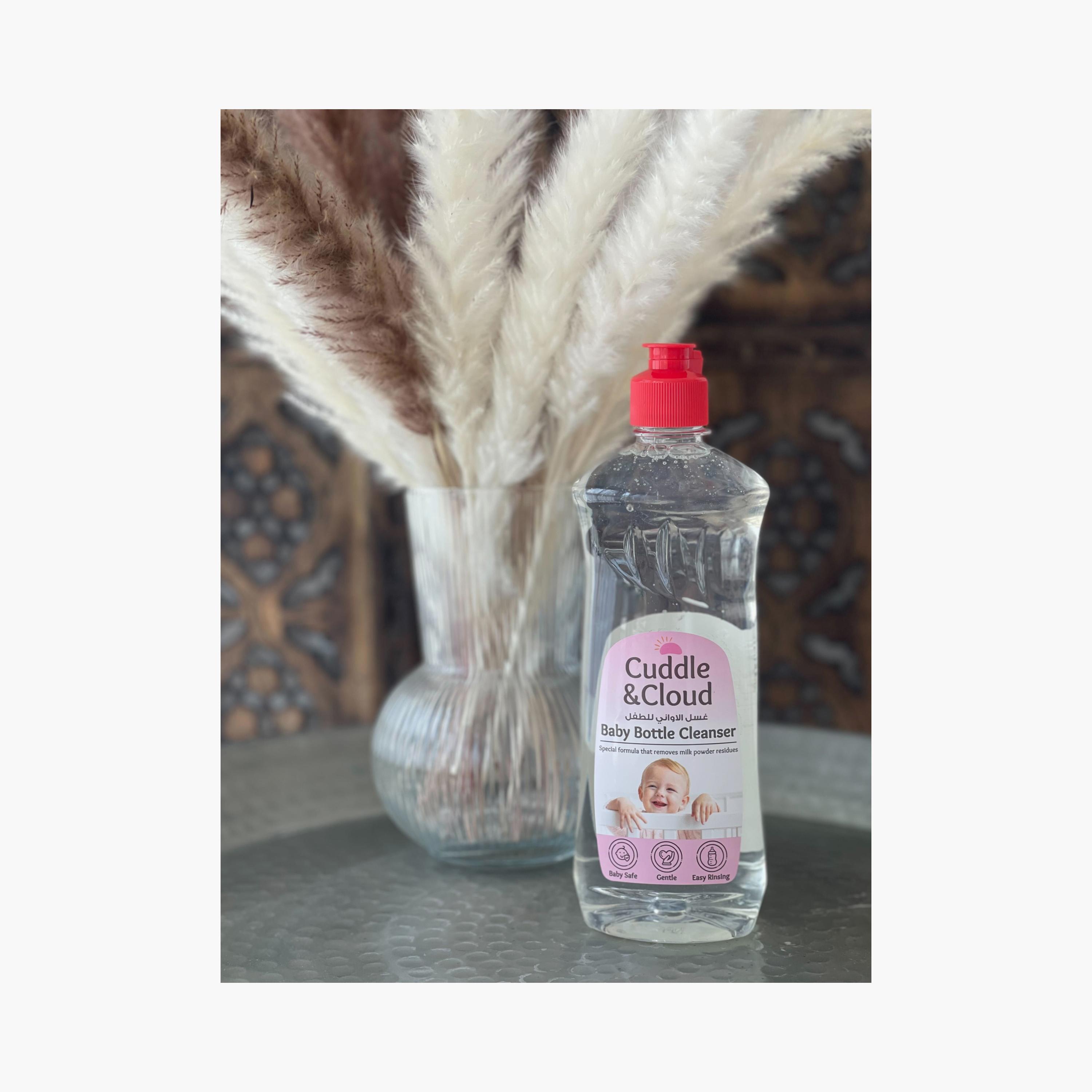 Cuddle & Cloud 2-Piece Baby Bottle Washing Liquid Cleanser - 500 ml-baby-feeding-accessories-image-6