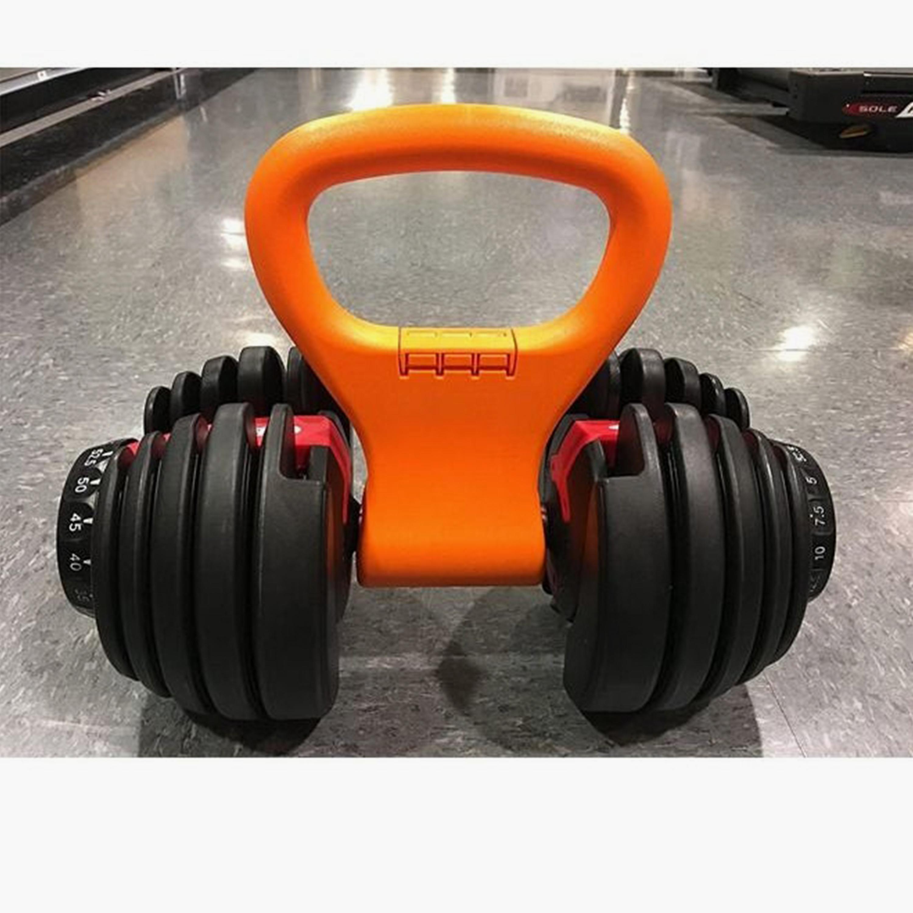 Fitness World Dumbbell & Weight Disc Holder Handle For Workout-sports-gear-gym-image-5