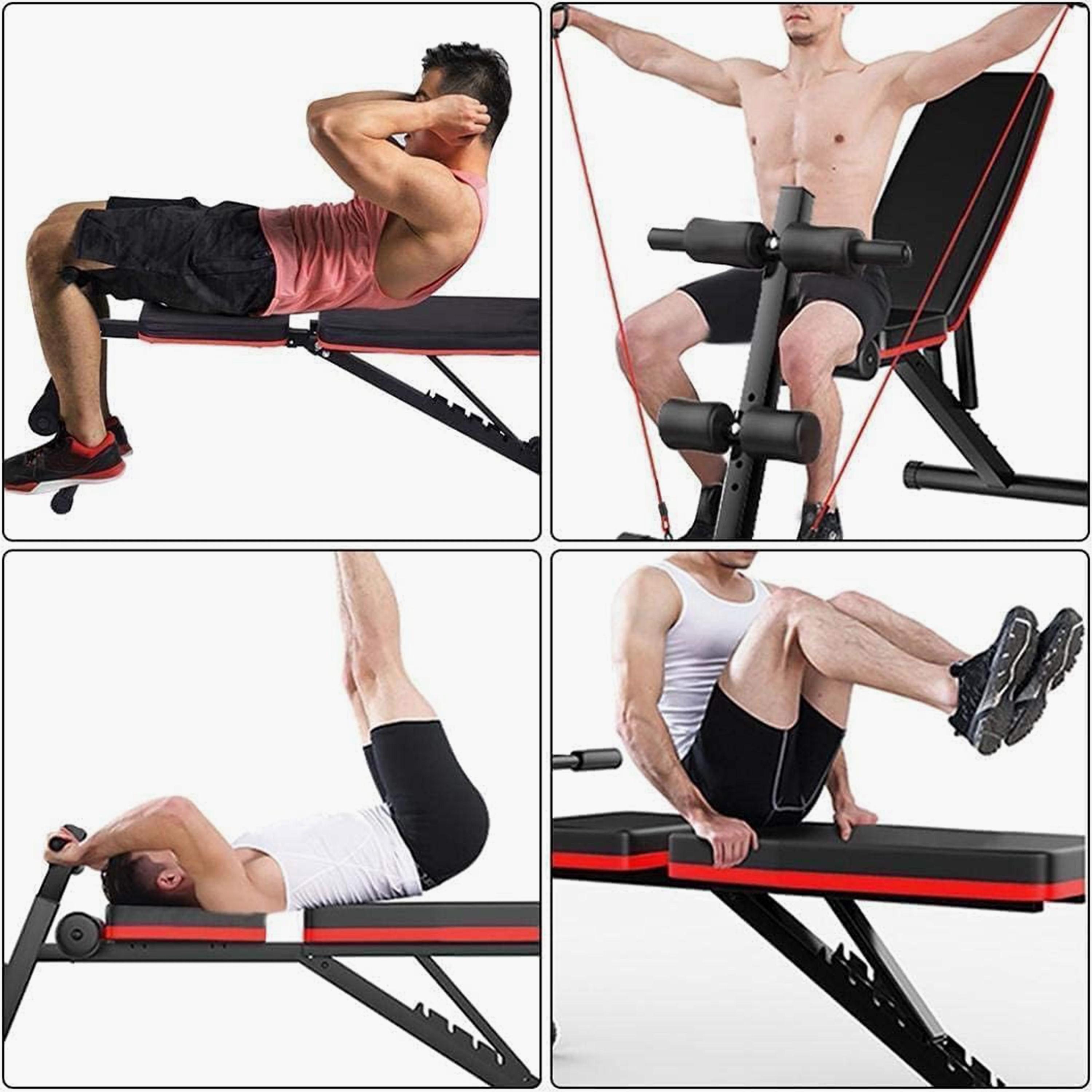 Fitness World Adjustable Lifting Weight Bench For Workout-sports-gear-gym-image-4