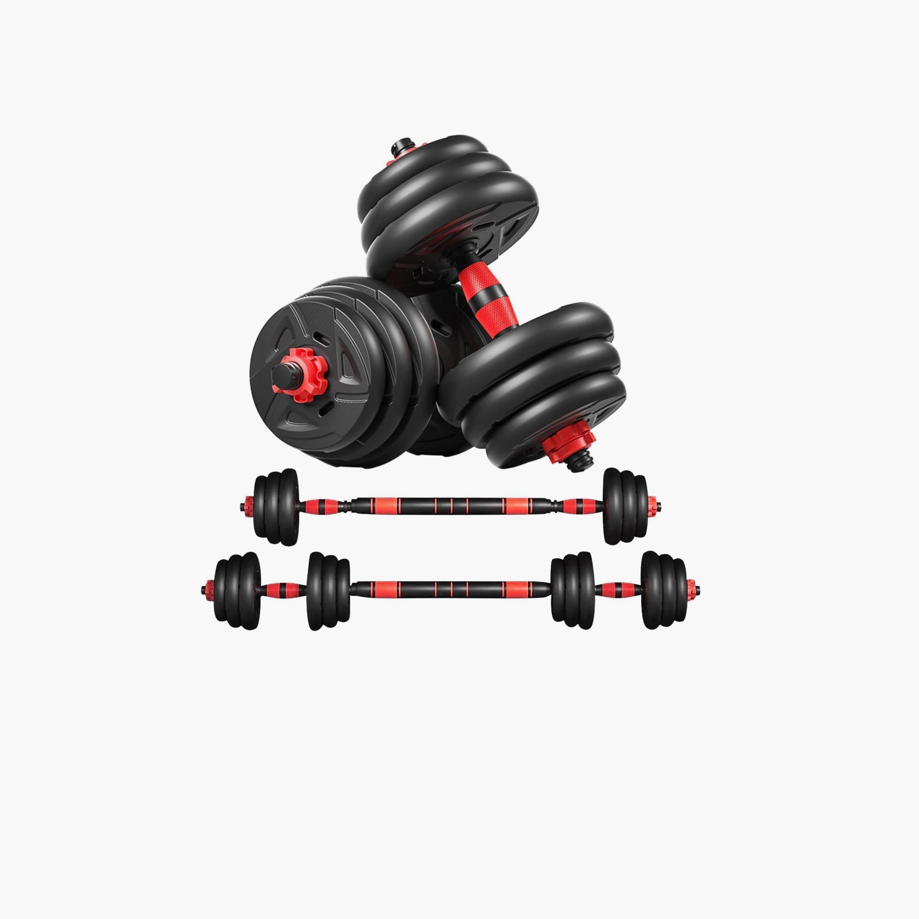Fitness World 3 in 1 Adjustable Dumbbells Set For Workout-sports-gear-gym-image-1