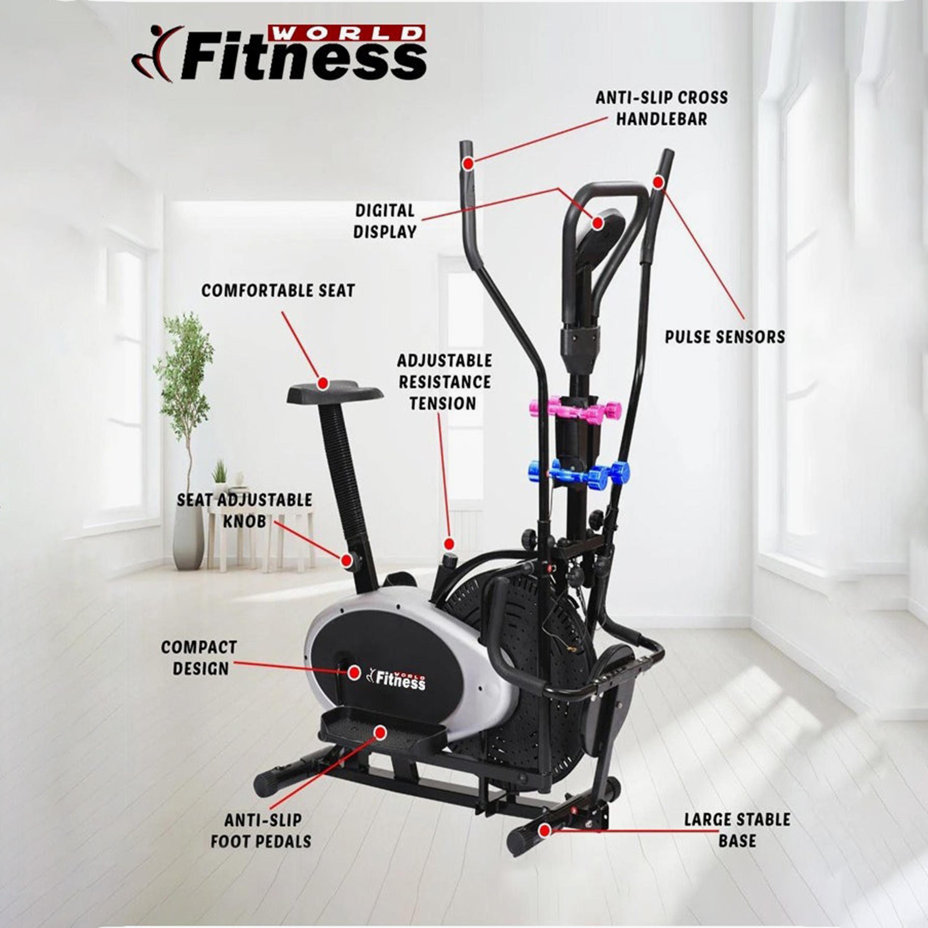 فتنس وورلد - دراجة تمارين رياضية أوربيترك 3 في 1-sports-gear-gym-image-4