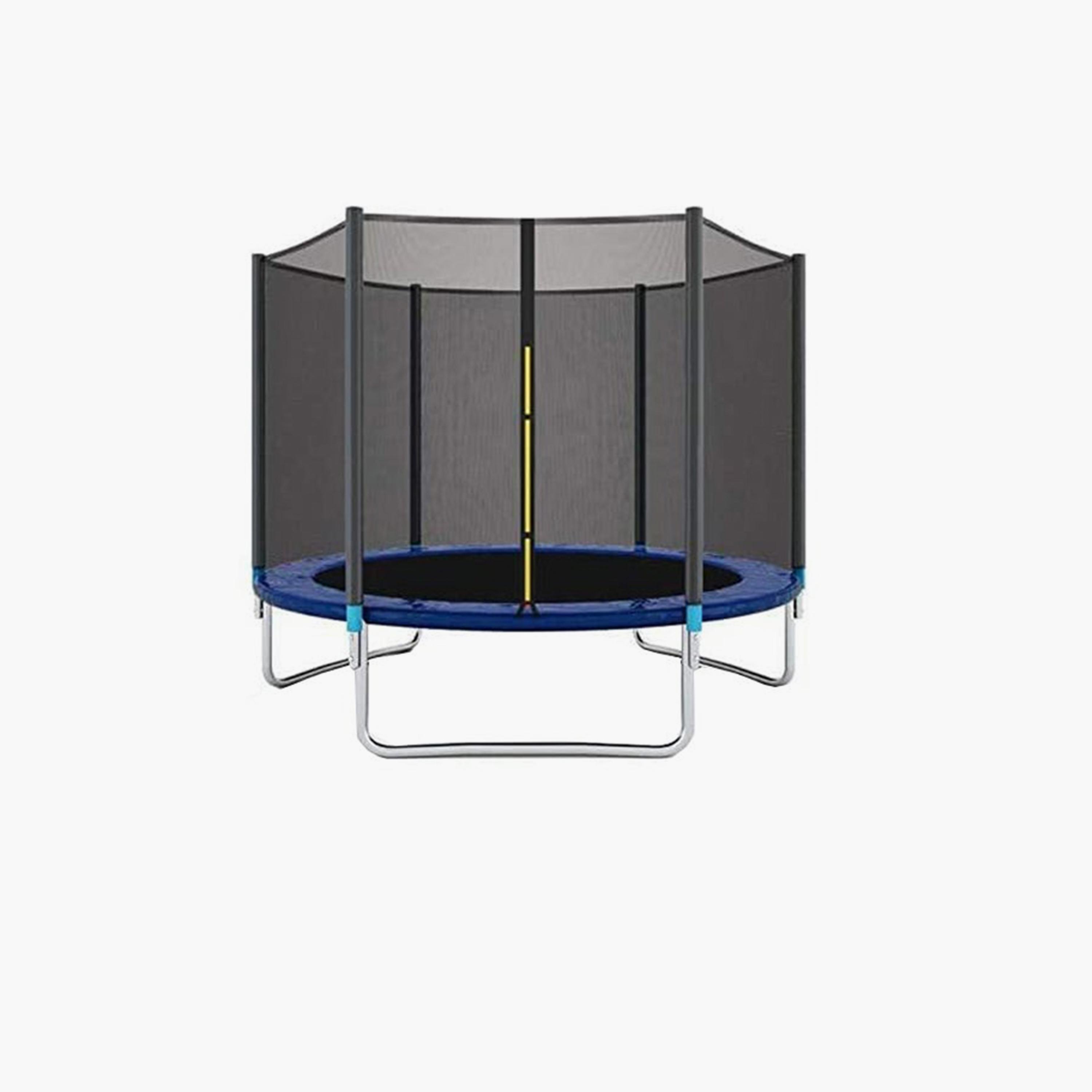 Fitness World Trampoline For Outdoor With Safety Net-toys-outdoor-activity-image-1