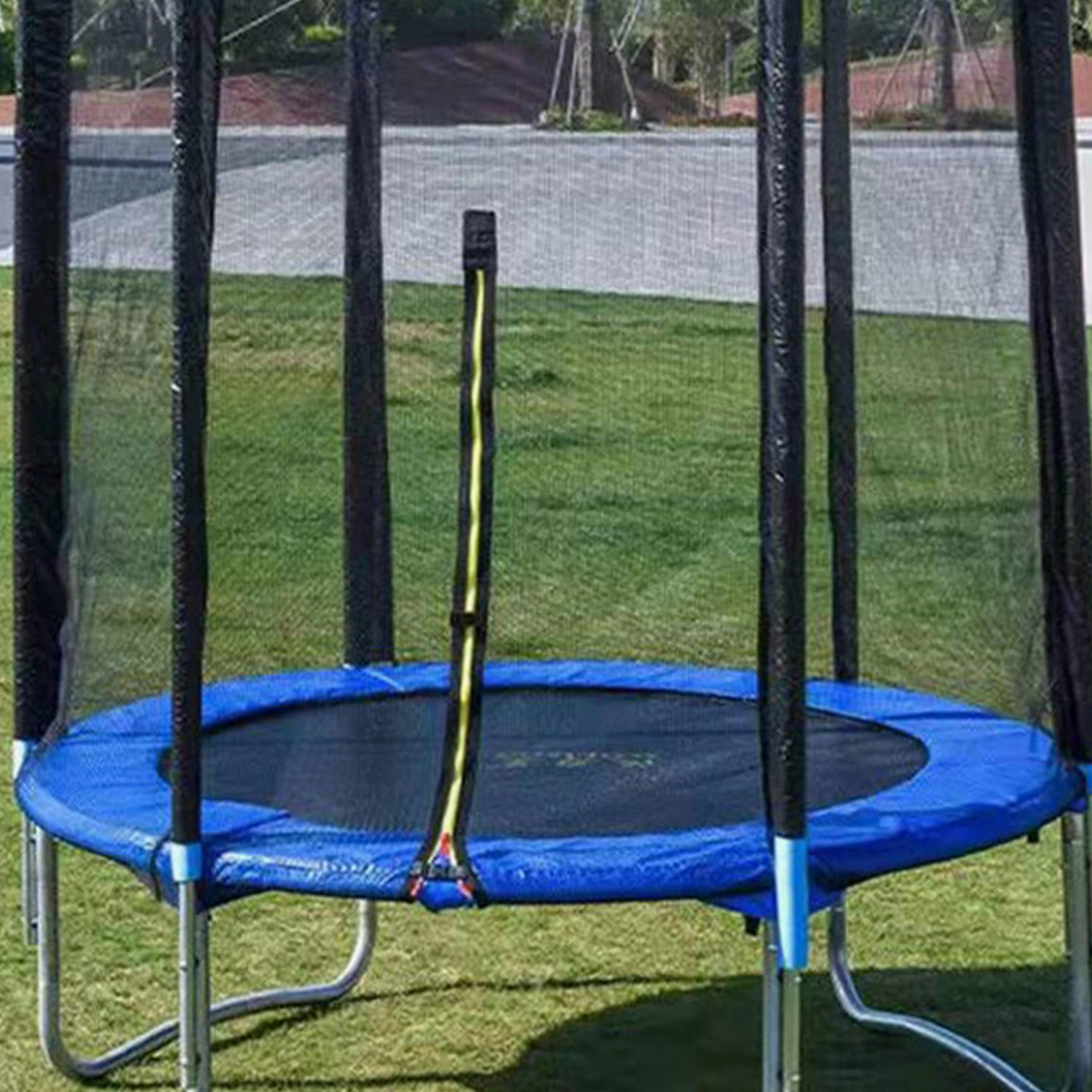 Fitness World Trampoline For Outdoor With Safety Net-toys-outdoor-activity-image-3