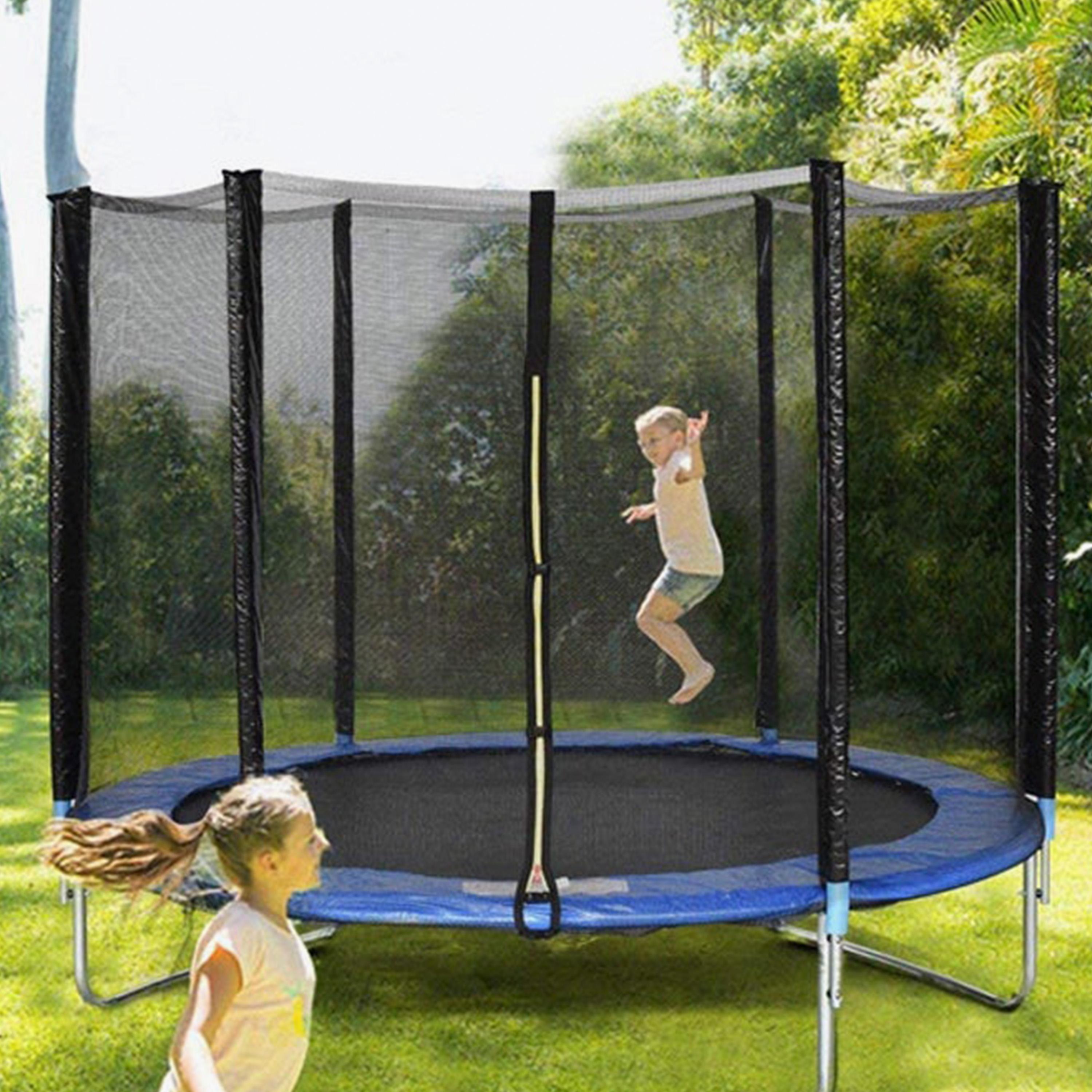 Fitness World Trampoline For Outdoor With Safety Net-toys-outdoor-activity-image-4