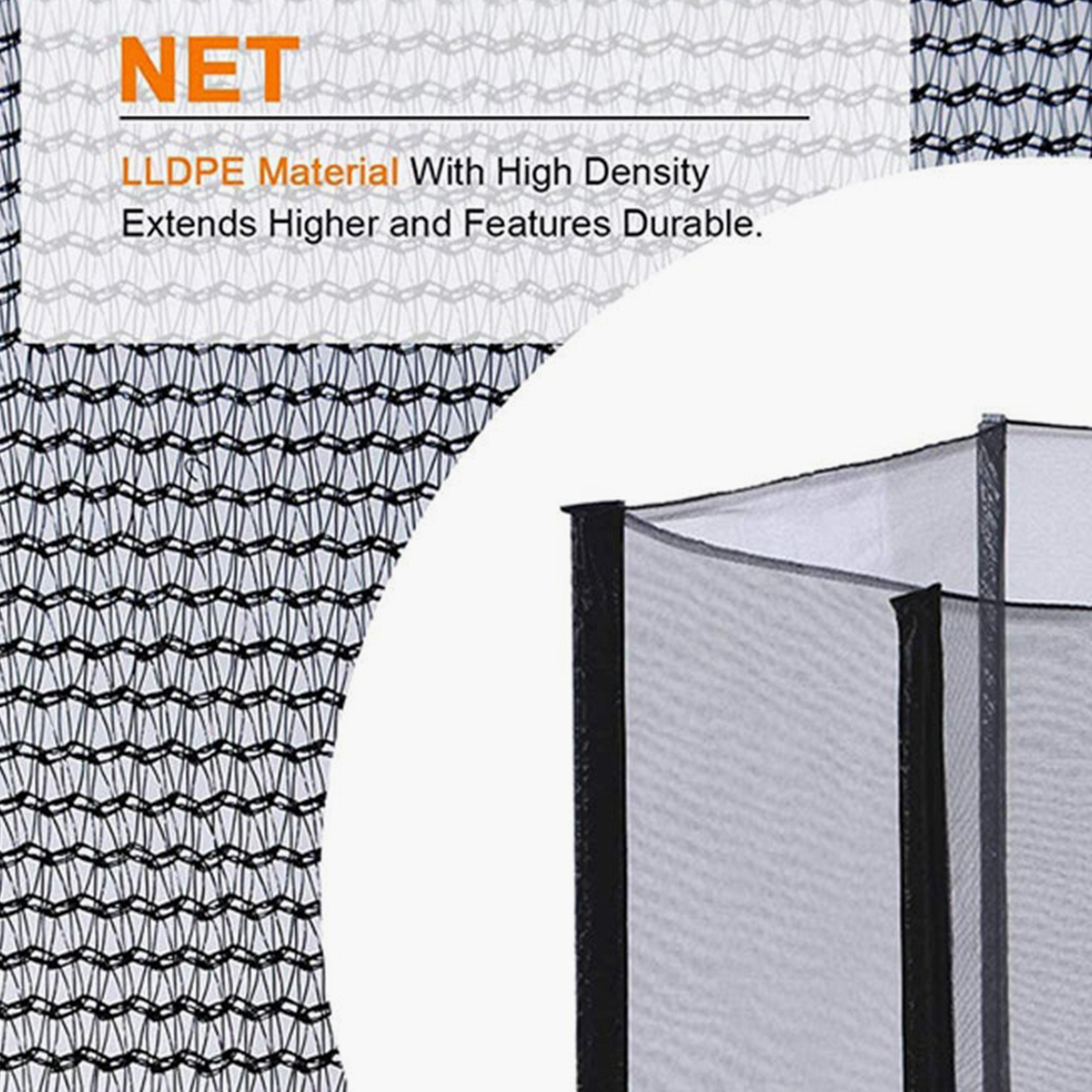 Fitness World Trampoline For Outdoor With Safety Net-toys-outdoor-activity-image-5