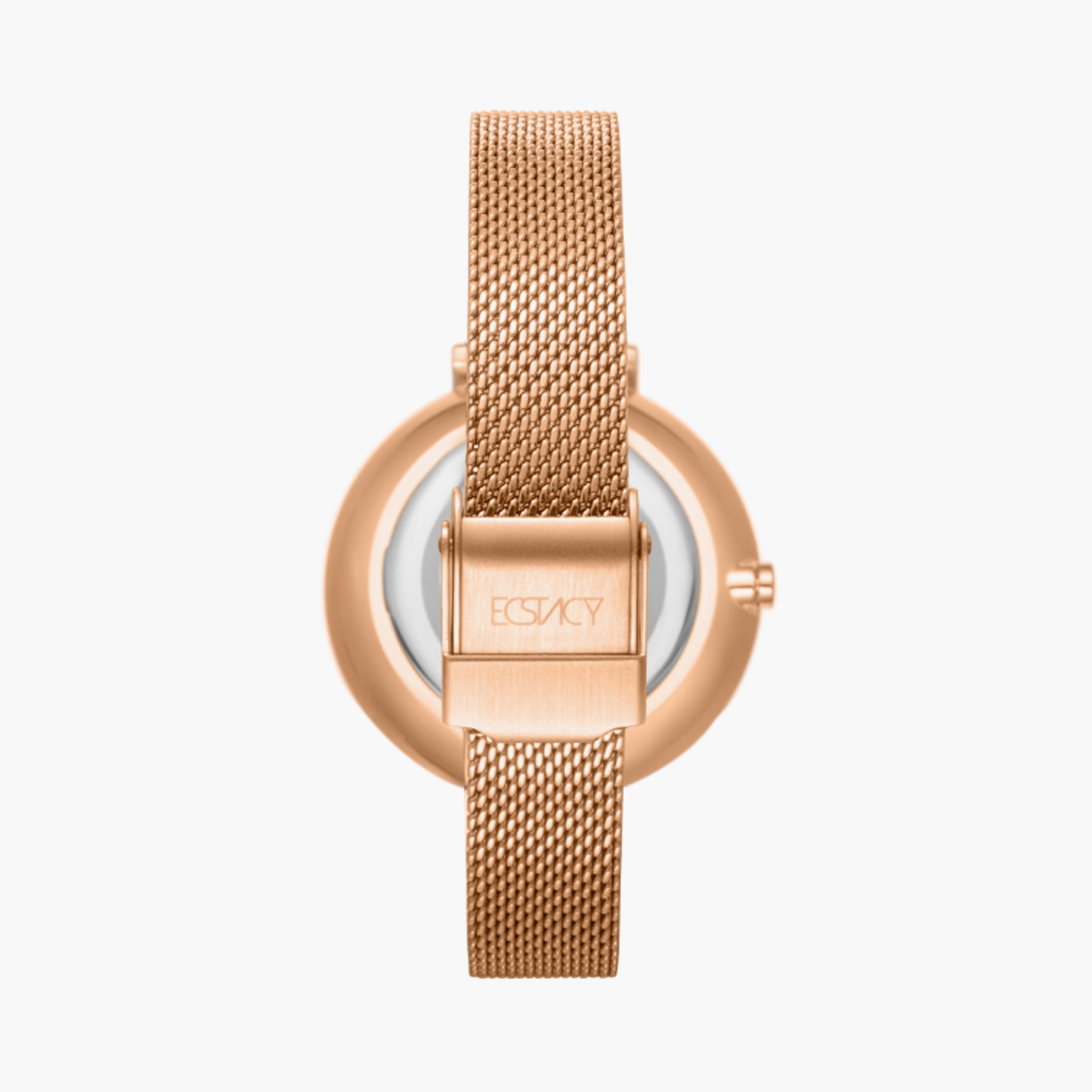 E23501-RBKG | ساعة حريمي أنالوج ستانلس ستيل من اكستيسي، وردي ذهبي مقاس 36 مم-women-watchesandjewellery-watches-image-3