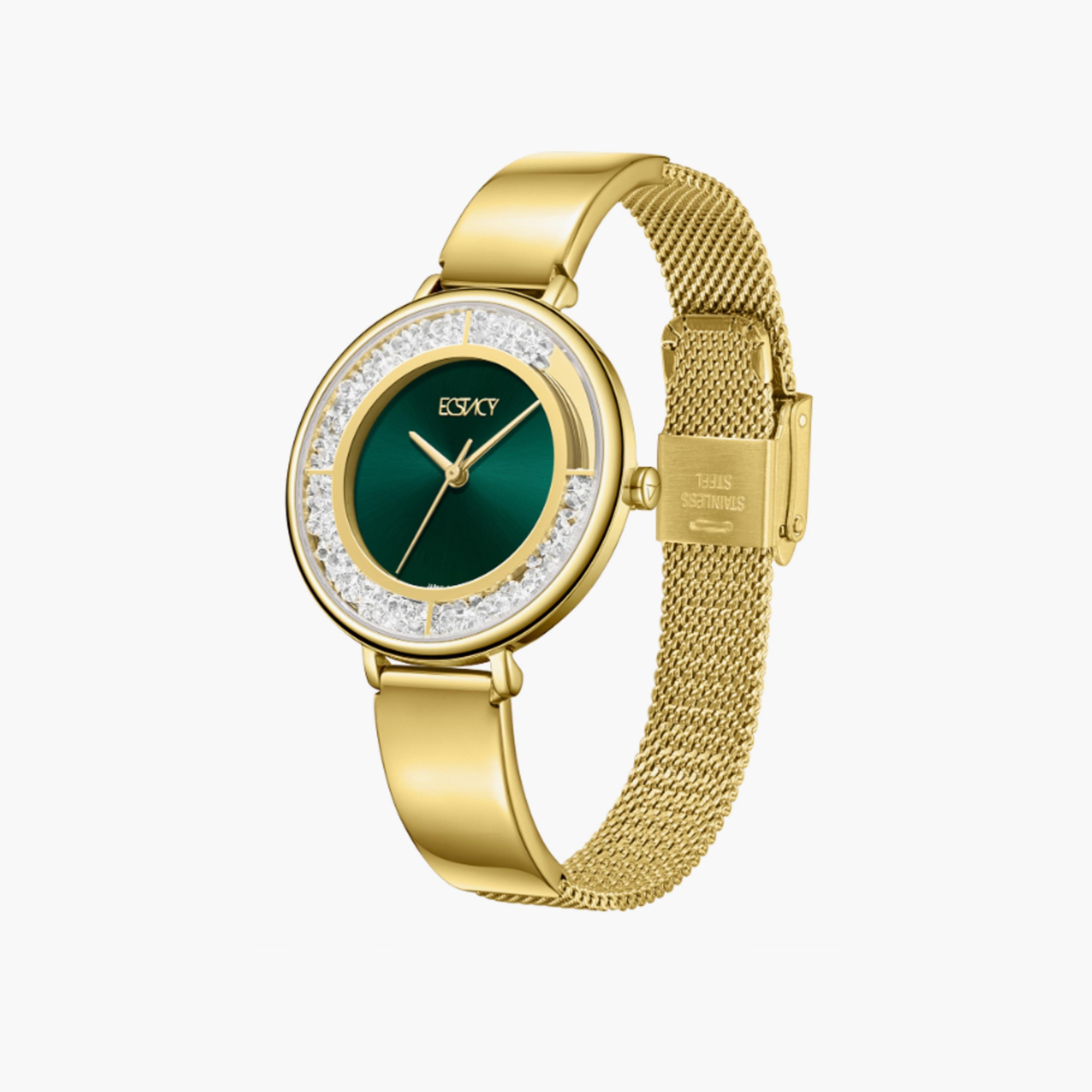 E23501-GBGG | ساعة حريمي أنالوج ستانلس ستيل من اكستيسي، ذهبي مقاس 36 مم-women-watchesandjewellery-watches-image-2