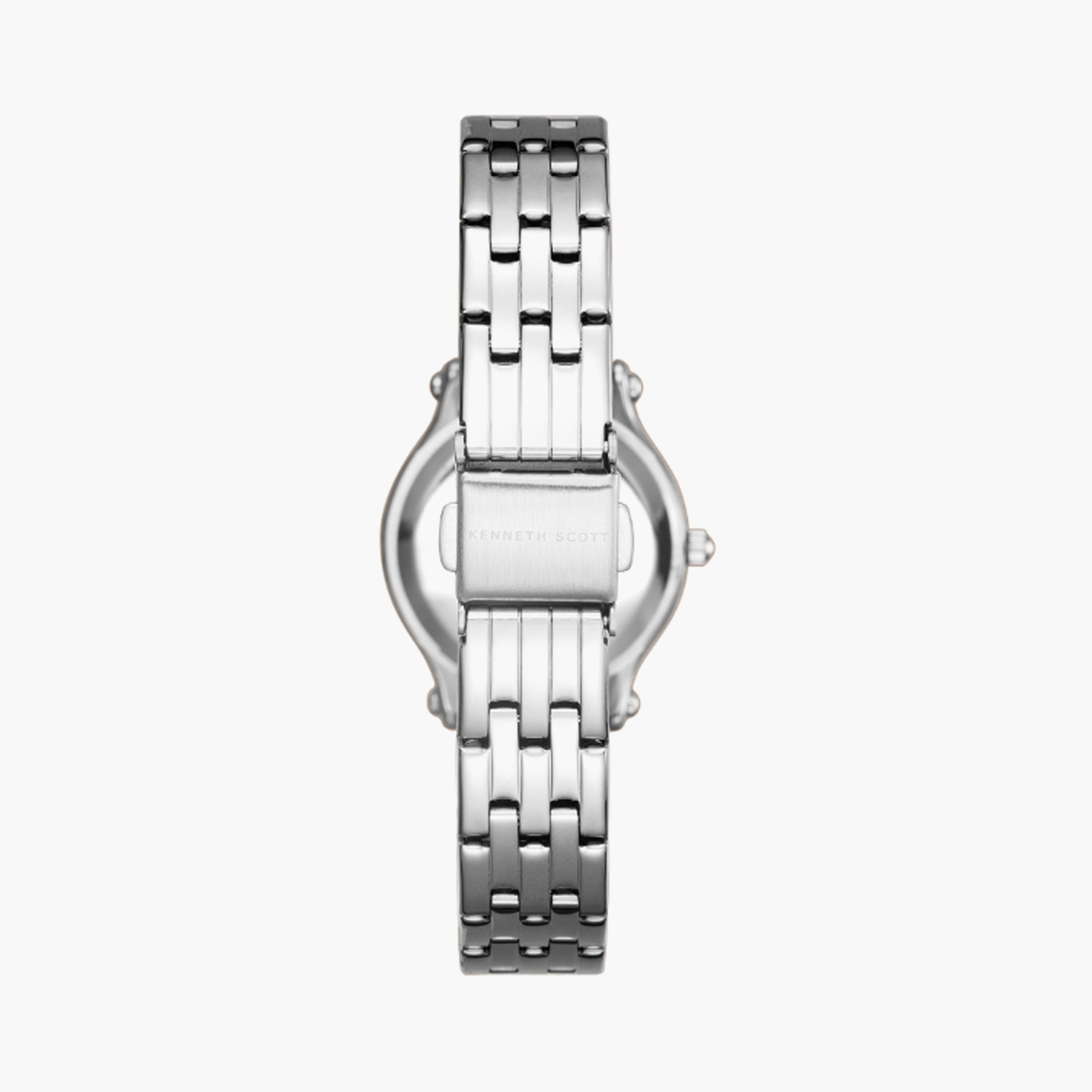 K25510-SBSN | ساعة حريمي أنالوج ستانلس ستيل من كينيث سكوت فضي مقاس 30 مم-women-watchesandjewellery-watches-image-3