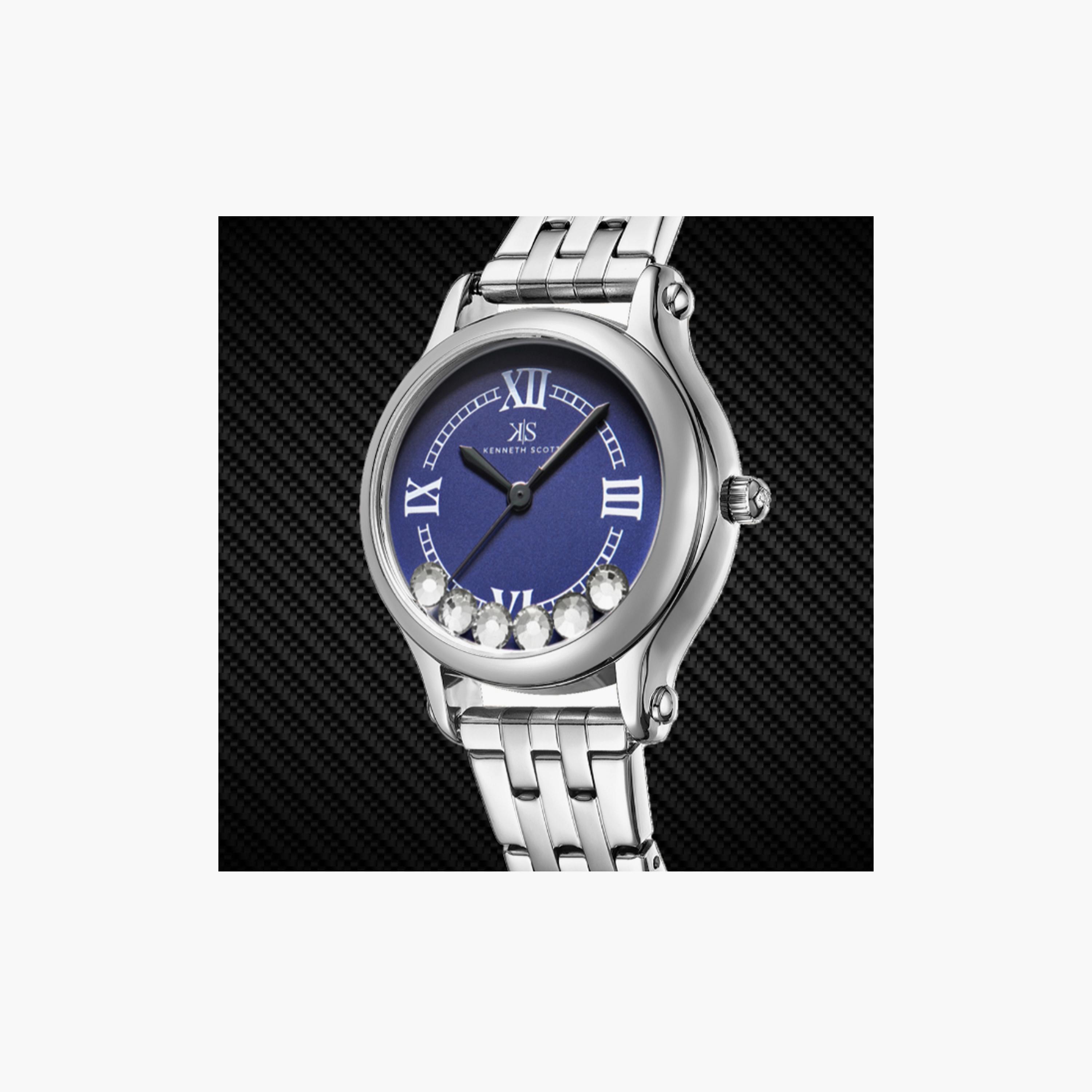 K25510-SBSN | ساعة حريمي أنالوج ستانلس ستيل من كينيث سكوت فضي مقاس 30 مم-women-watchesandjewellery-watches-image-4
