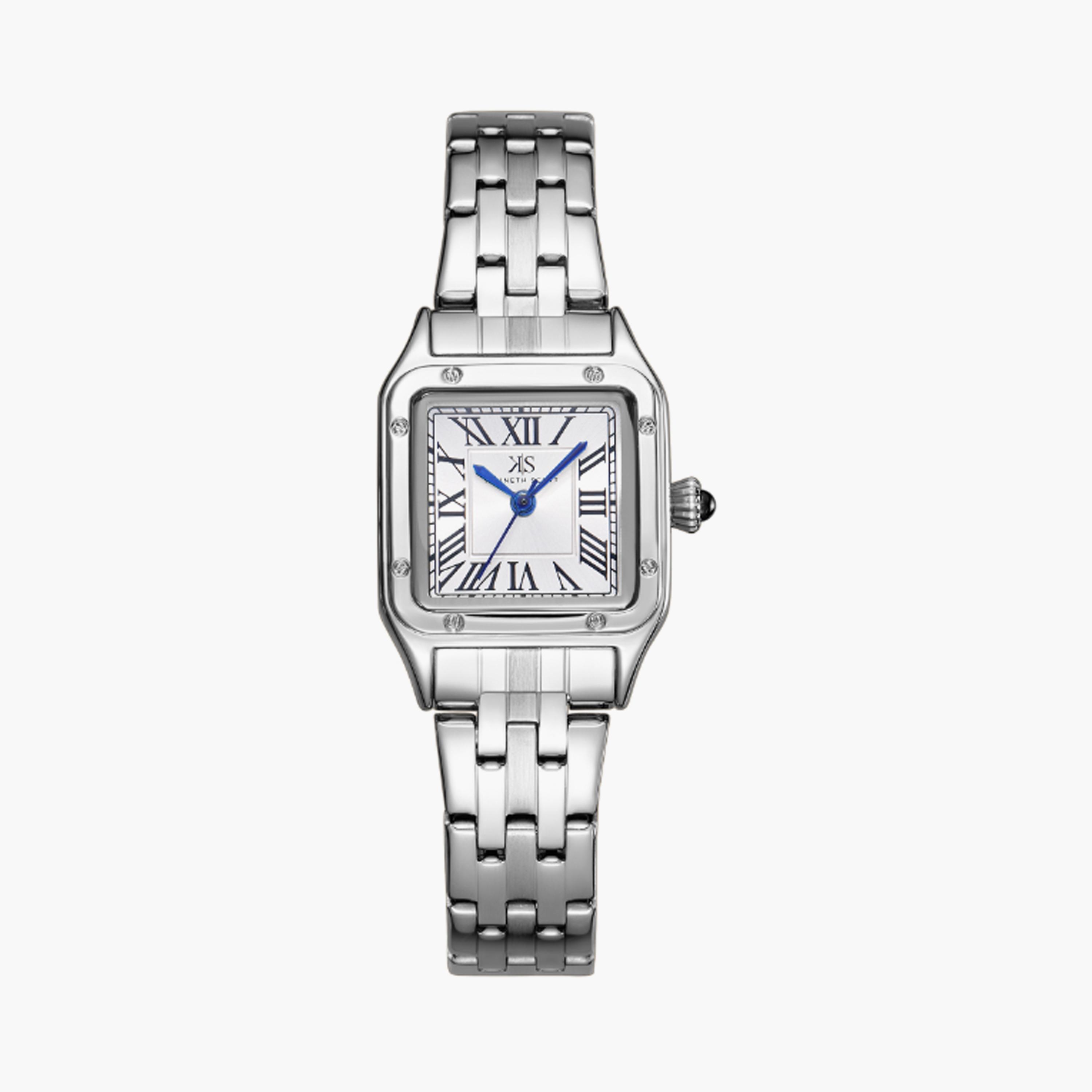 K25512-SBSW | ساعة حريمي أنالوج ستانلس ستيل من كينيث سكوت فضي مقاس 24 مم-women-watchesandjewellery-watches-image-1